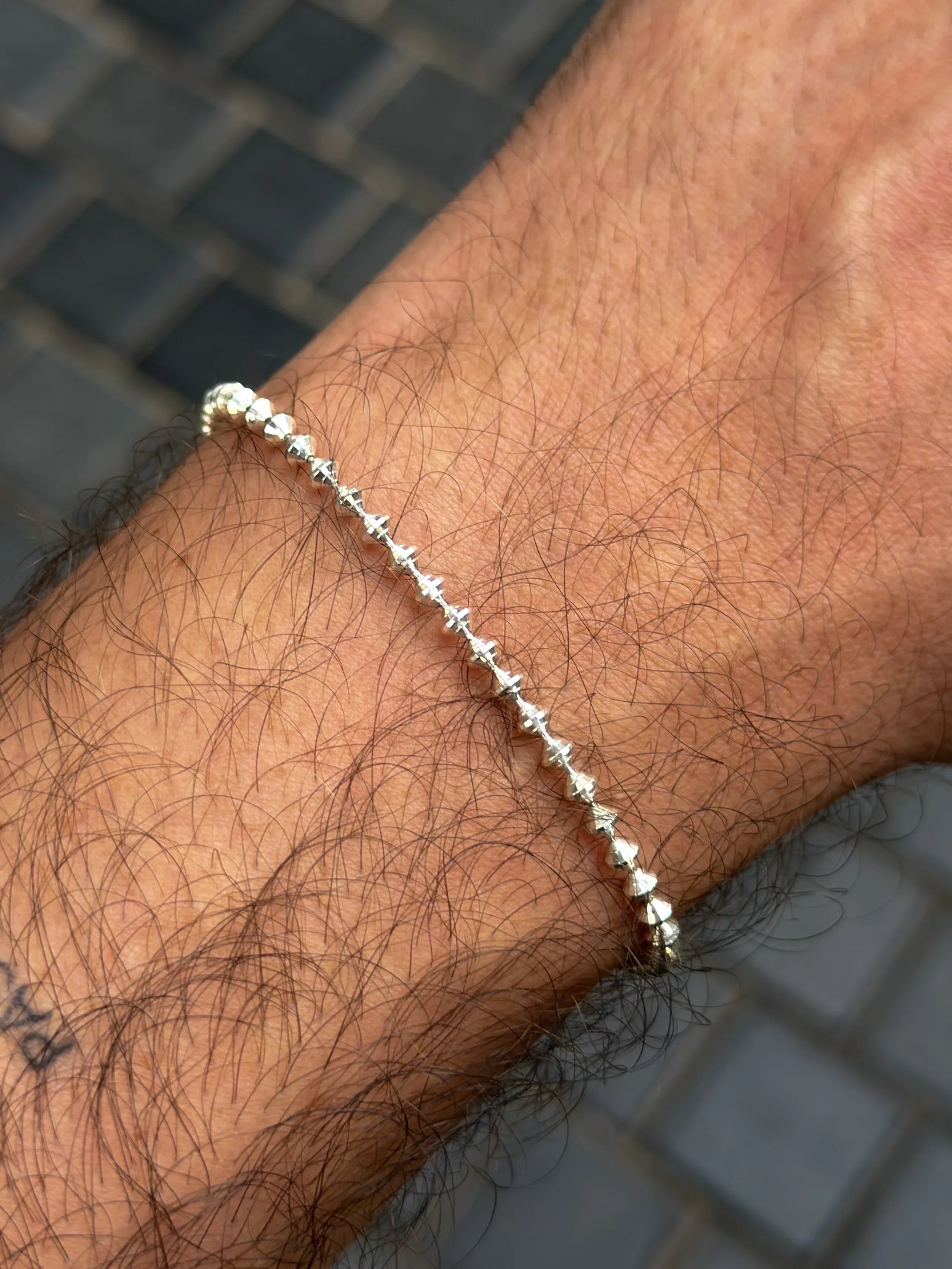 Bracelet en argent 925 - Ferdinand - Moyen Modèle - Atelier Victor