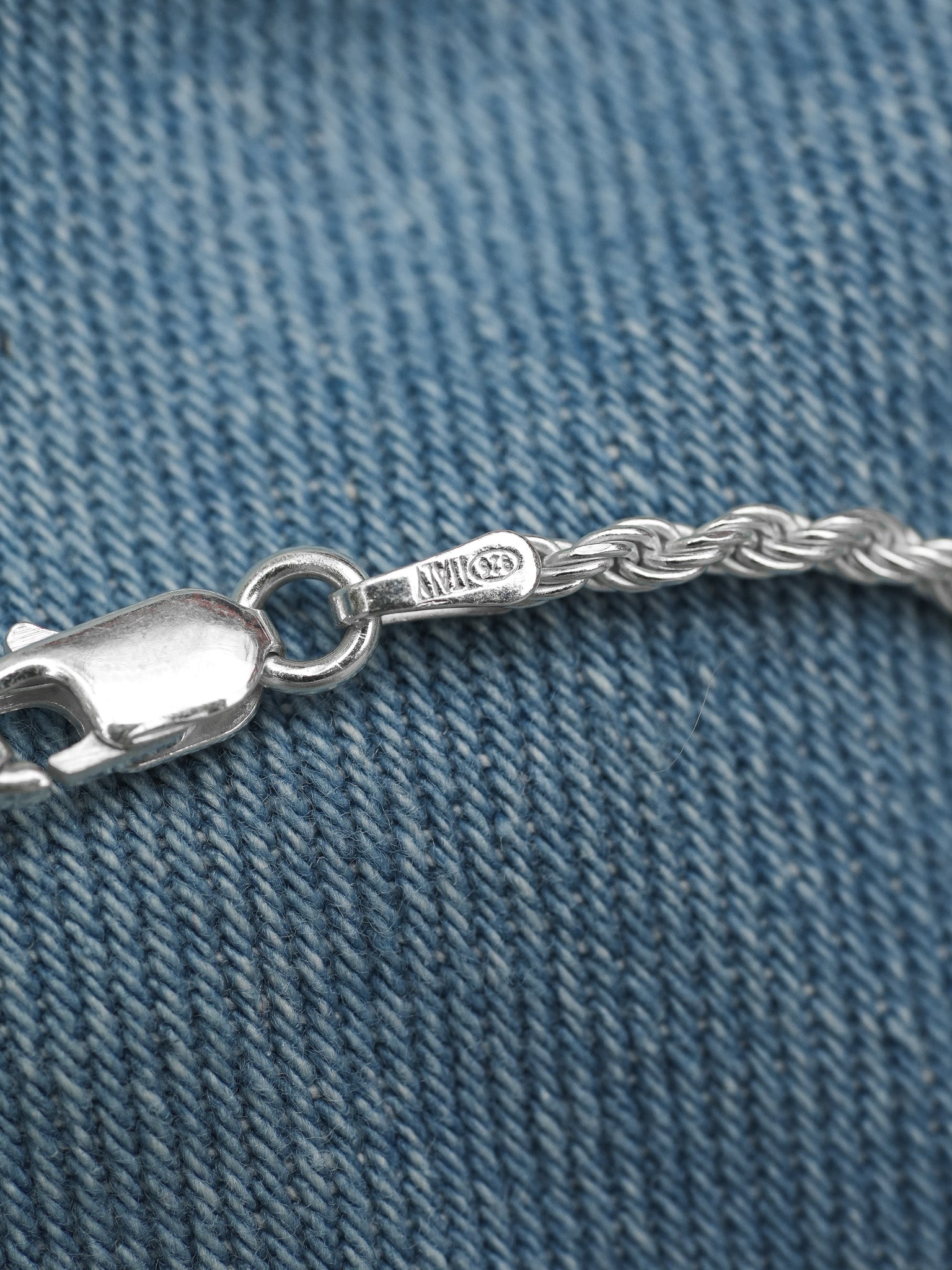 Bracelet en argent 925 - Leontine - Fin - Atelier Victor - Vintage Shop