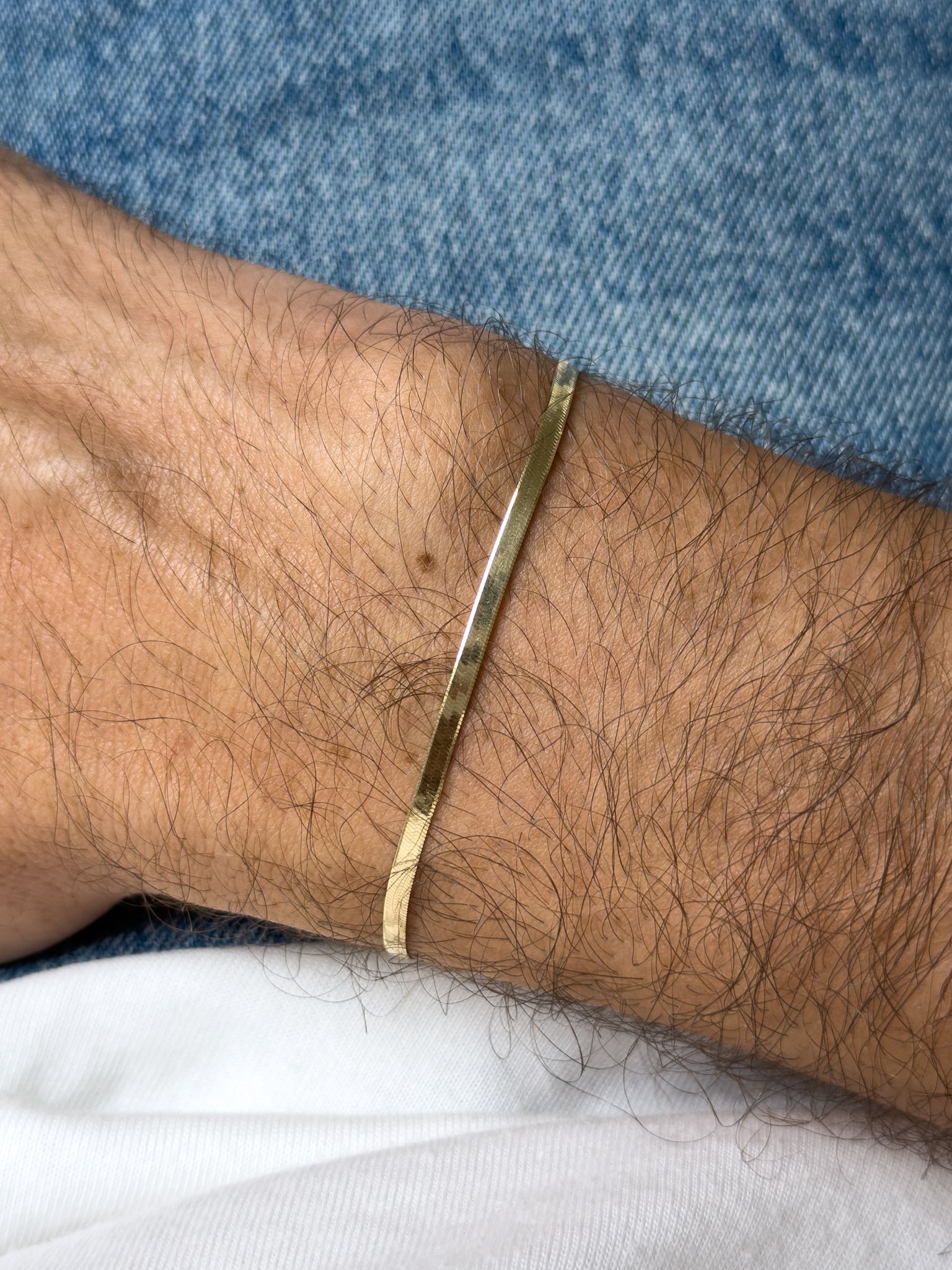 18k Yellow Gold Bracelet - Tancrède - Medium Model