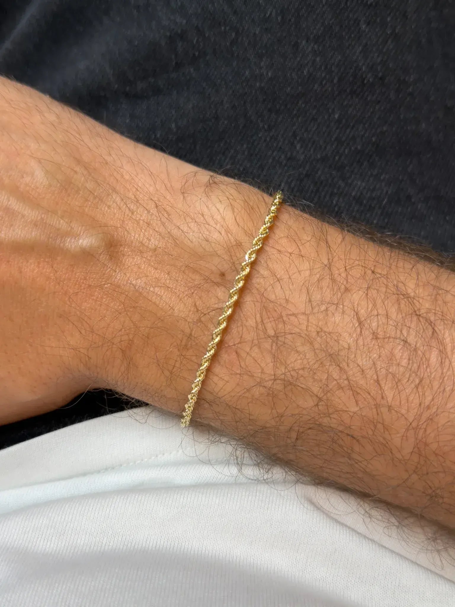 Bracelet or jaune 18k - Léontine - Moyen Modèle - Atelier Victor