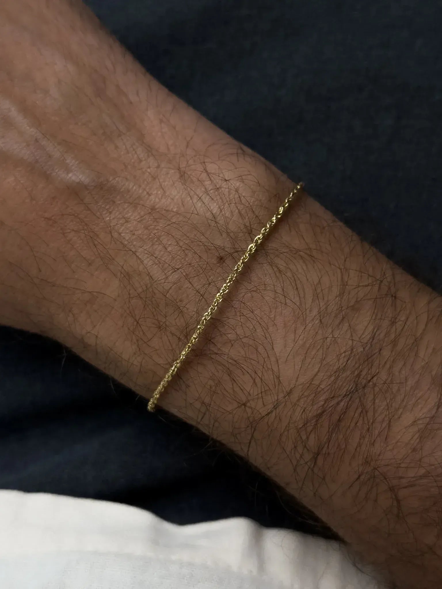 Bracelet or jaune 18k - Léontine - Très Petit Modèle