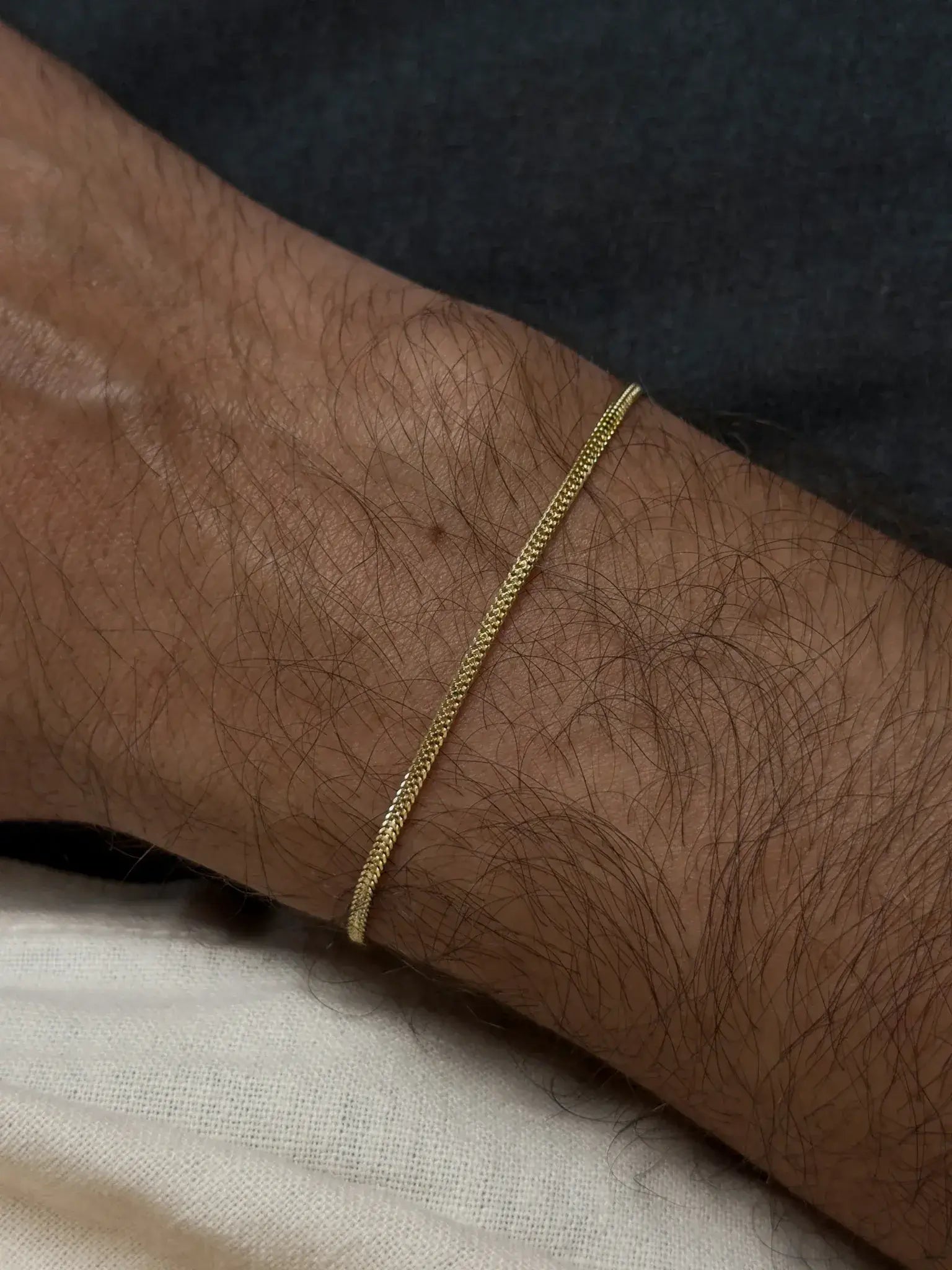 Bracelet or jaune 18k - Sigismond - Petit Modèle