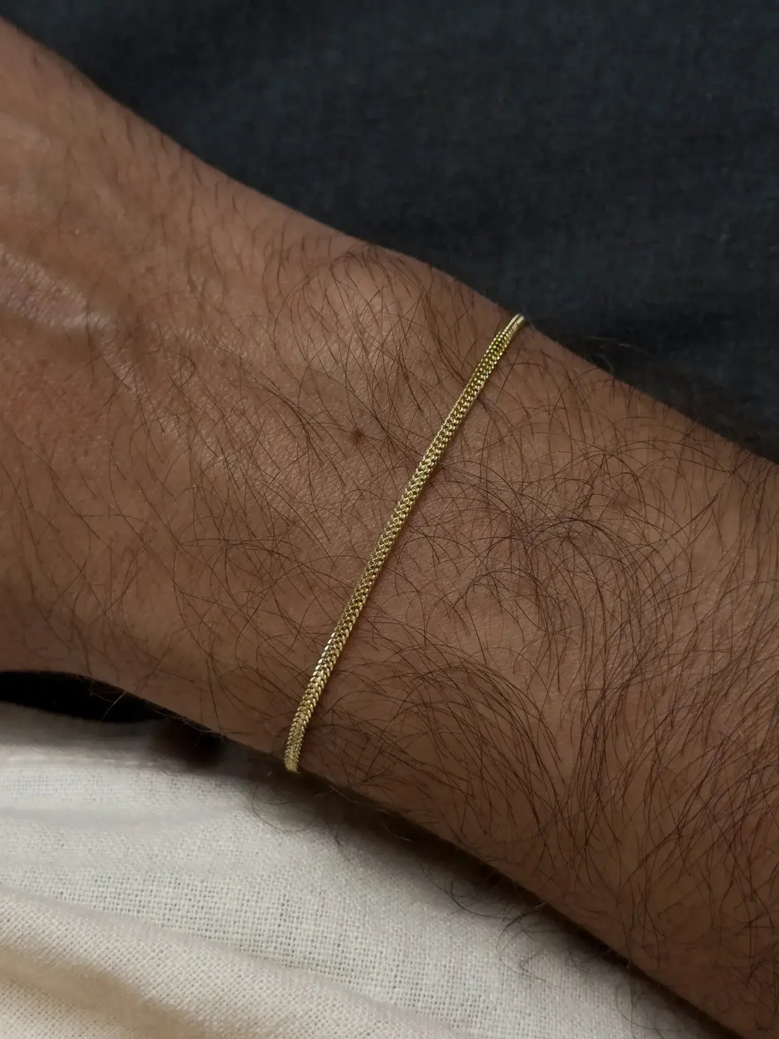 Bracelet or jaune 18k - Sigismond - Petit Modèle