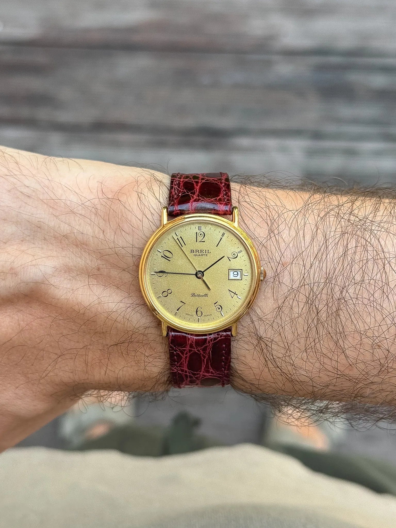 Breil - Arabe Or Date- NOS - 1980s - Atelier Victor