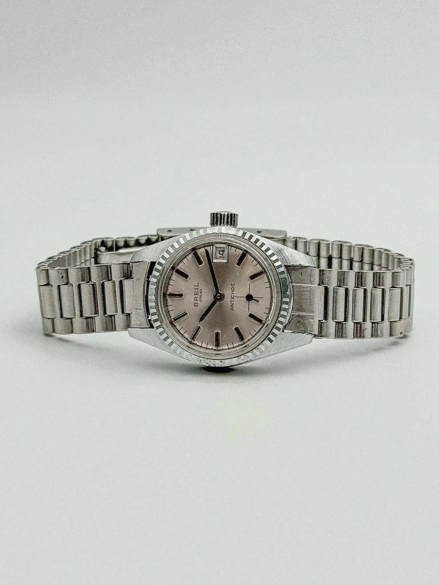 Breil - Datejust Cannelée Petite Seconde Femme - 1960s - Atelier Victor