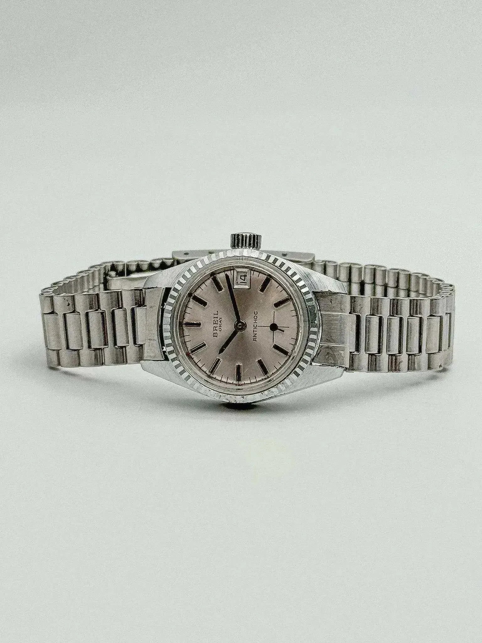 Breil - Datejust Cannelée Petite Seconde Femme - 1960s - Atelier Victor
