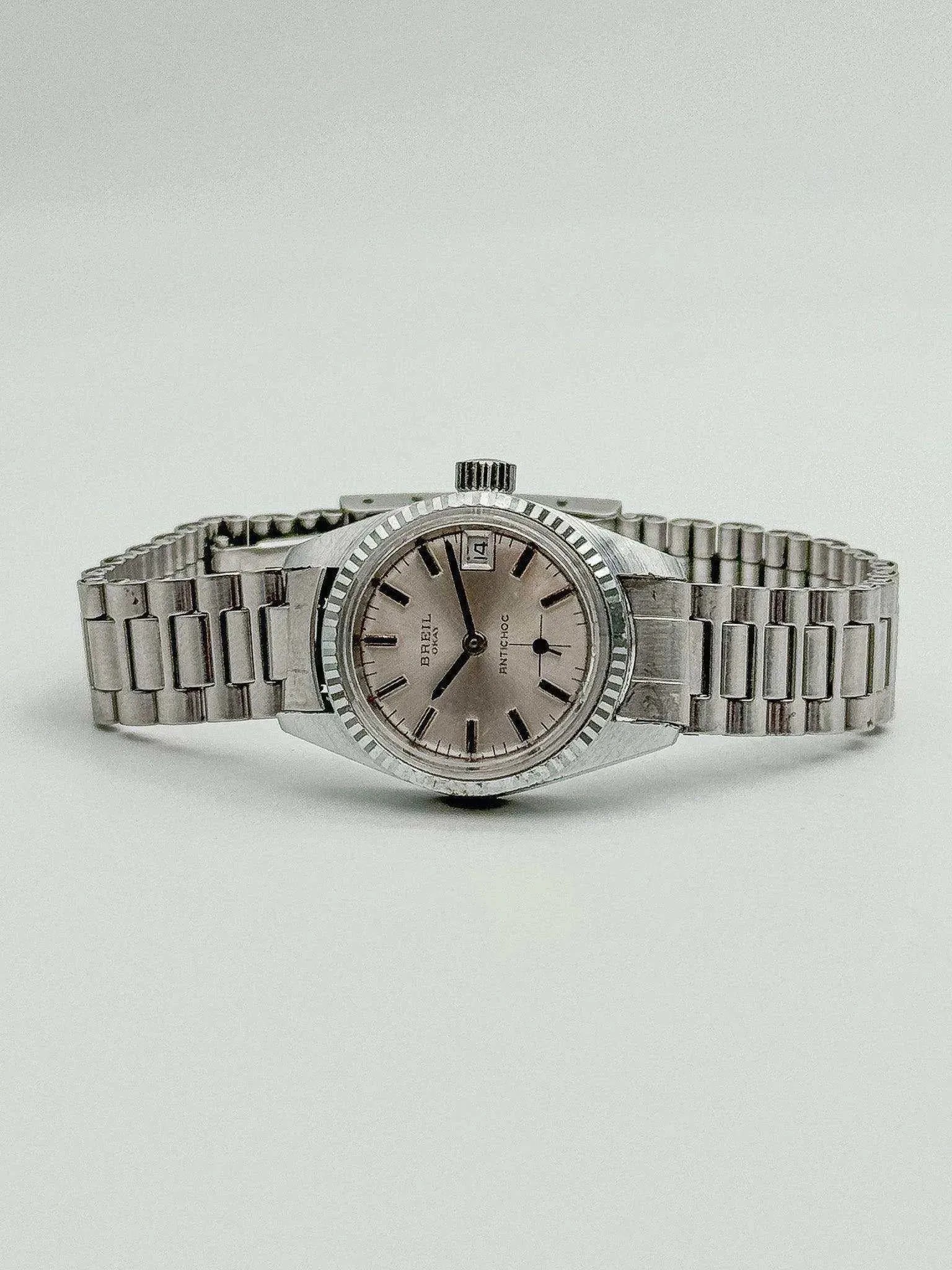 Breil - Datejust Cannelée Petite Seconde Femme - 1960s - Atelier Victor