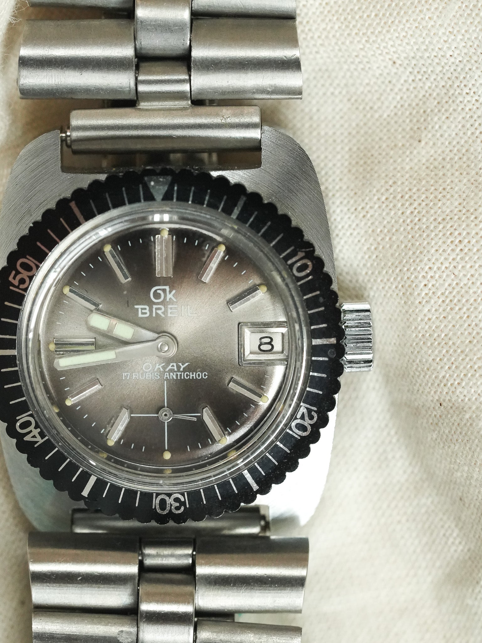Breil - Mini Submariner Moka - NOS - 1980s - Atelier Victor - Vintage Shop