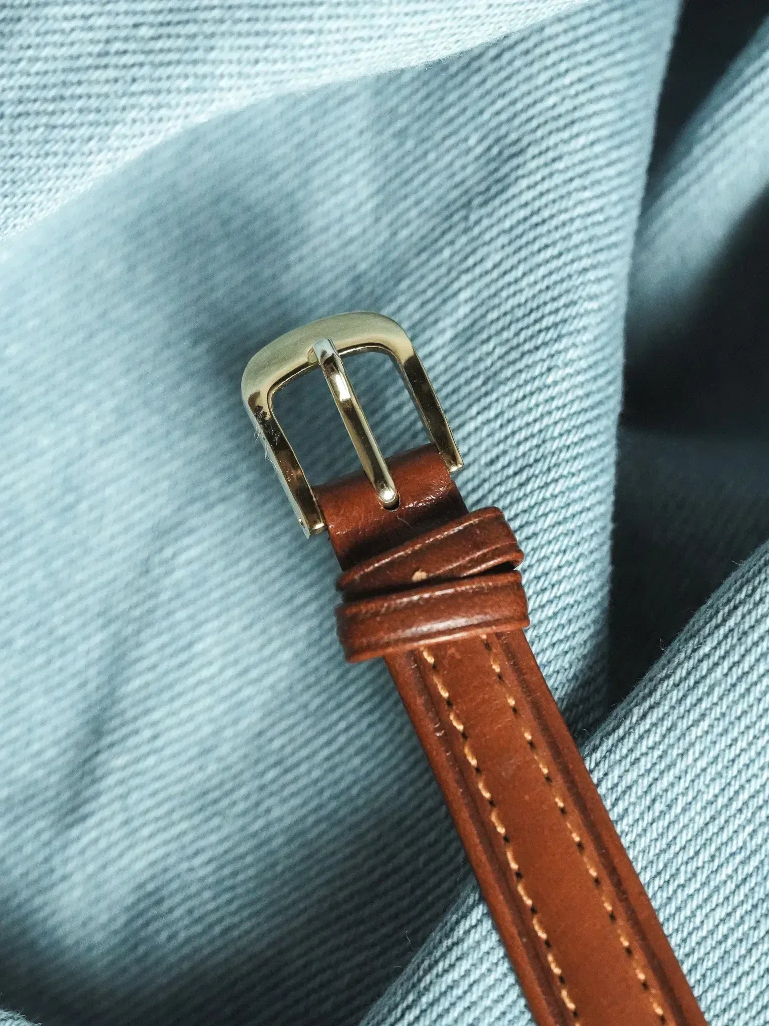 Breil - Tank Fine allongée Cadran Malachite Or - 1980s - Atelier Victor