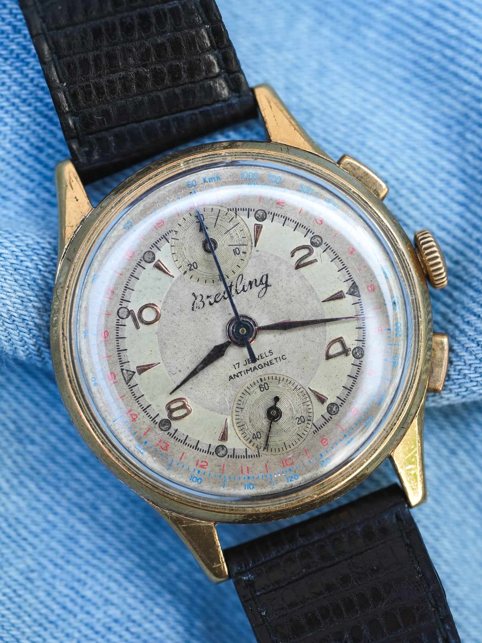 Breitling - 178 Chronographe Venus 170 Patine - 1950s - Atelier Victor - Vintage Shop