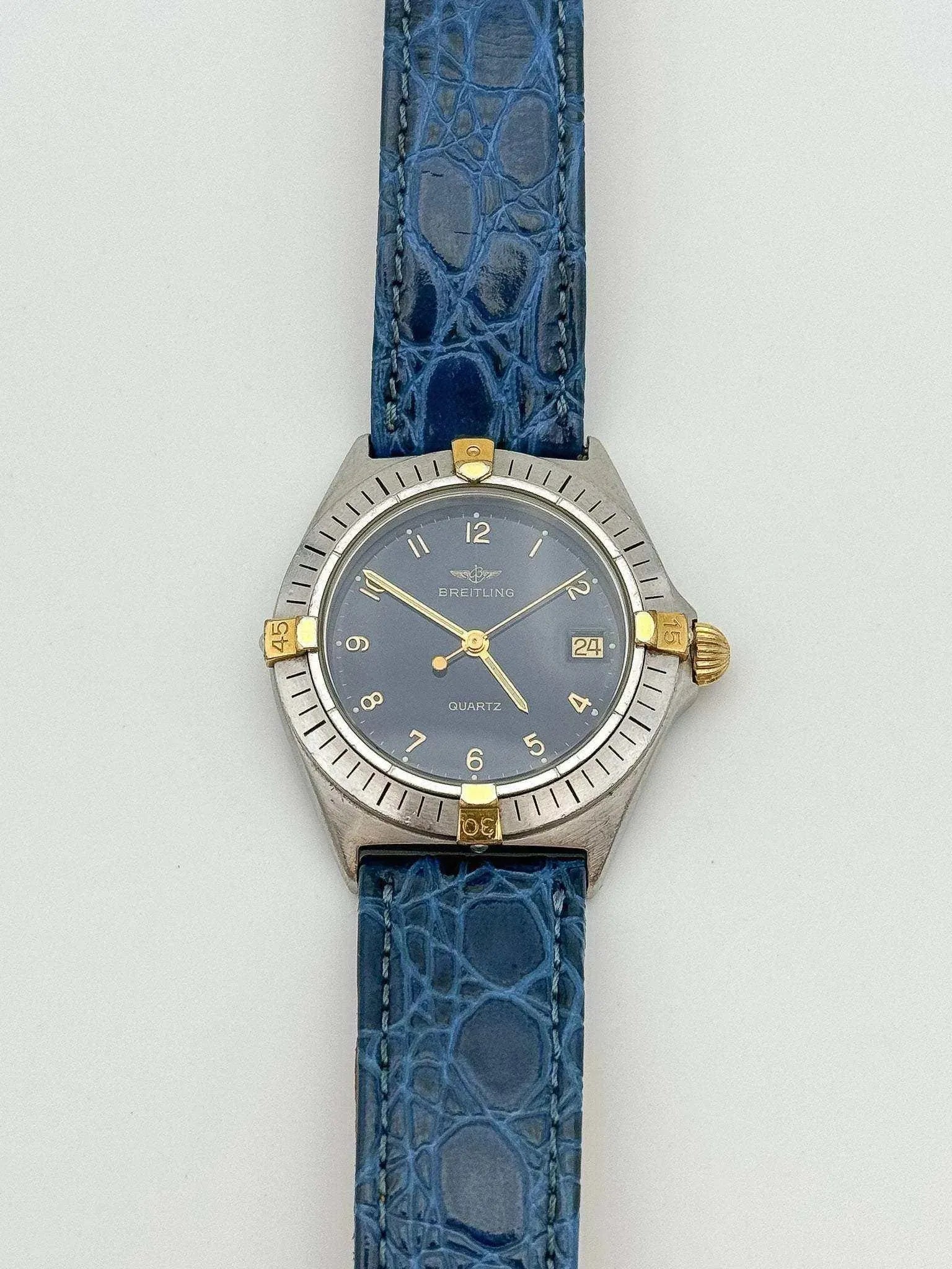 Breitling - Callisto Blue Dial - 1990’s - Atelier Victor Paris - Vintage Watch Shop Dubai