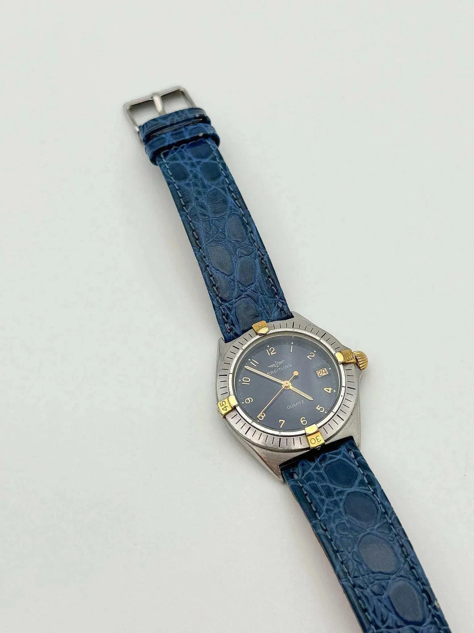 Breitling - Callisto Blue Dial - 1990’s - Atelier Victor Paris - Vintage Watch Shop Dubai