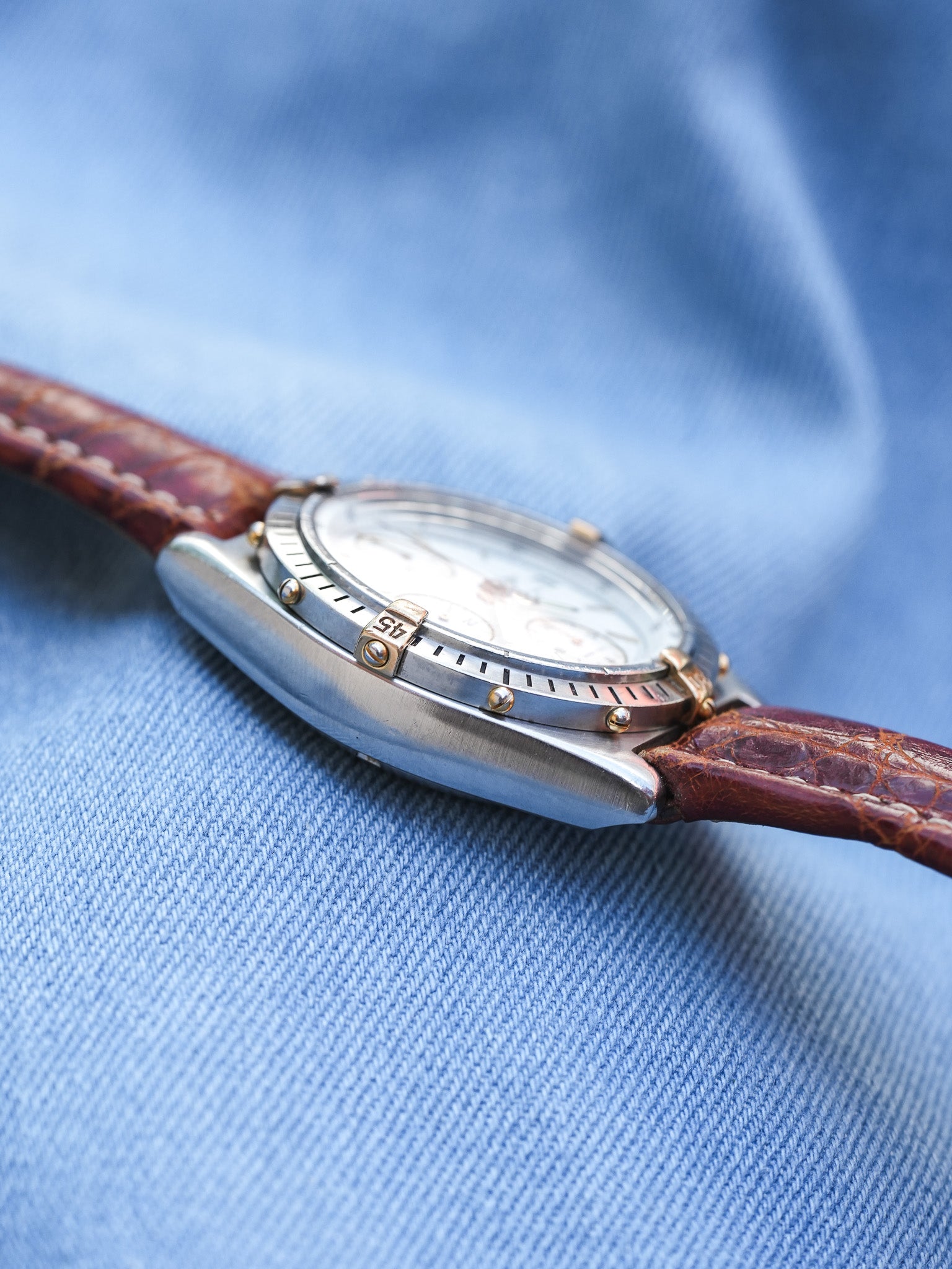 Breitling - Chronomat 81.950 B13047 Blanc - 1990s - Atelier Victor - Vintage Shop
