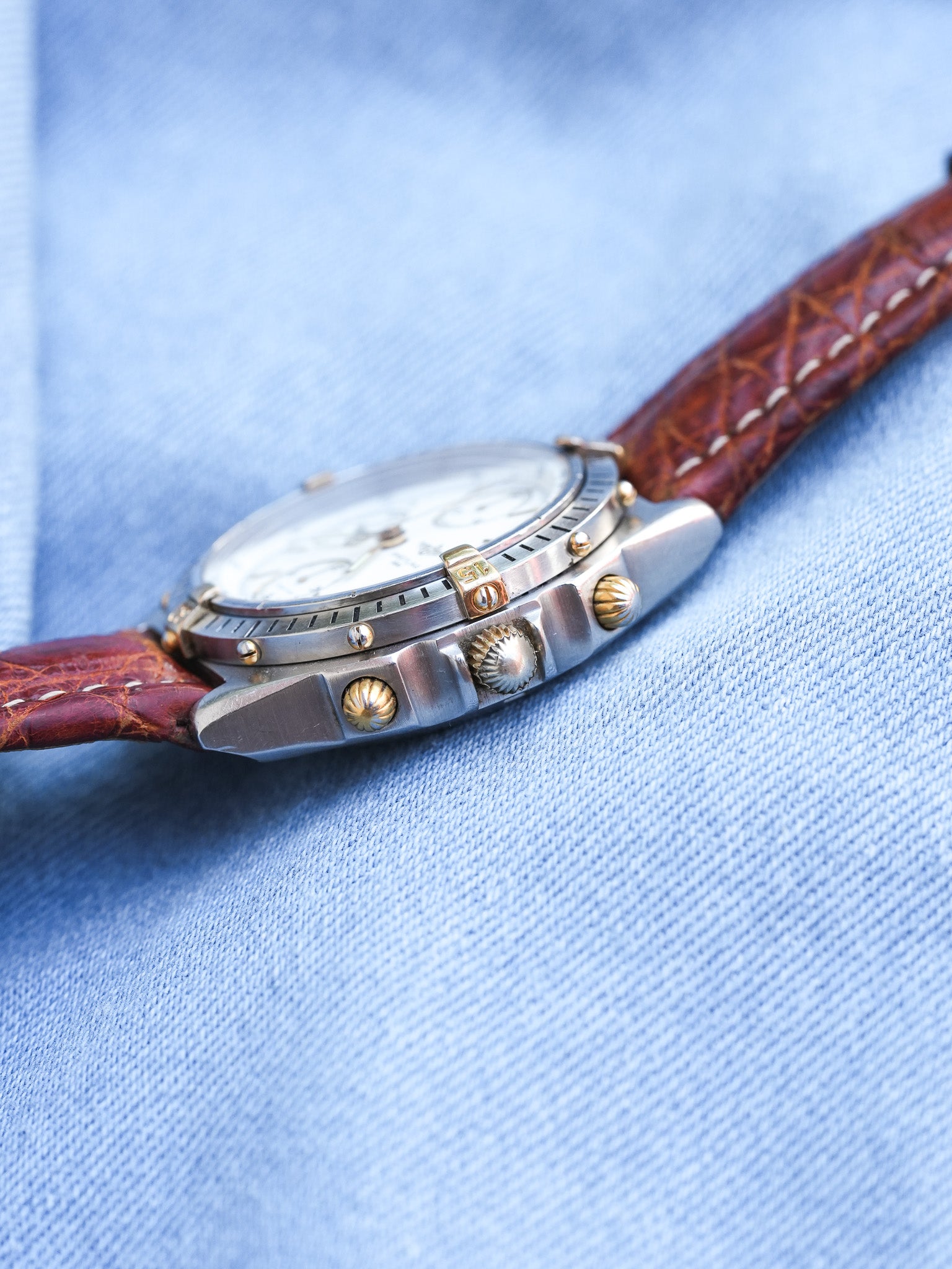 Breitling - Chronomat 81.950 B13047 Blanc - 1990s - Atelier Victor - Vintage Watch Shop