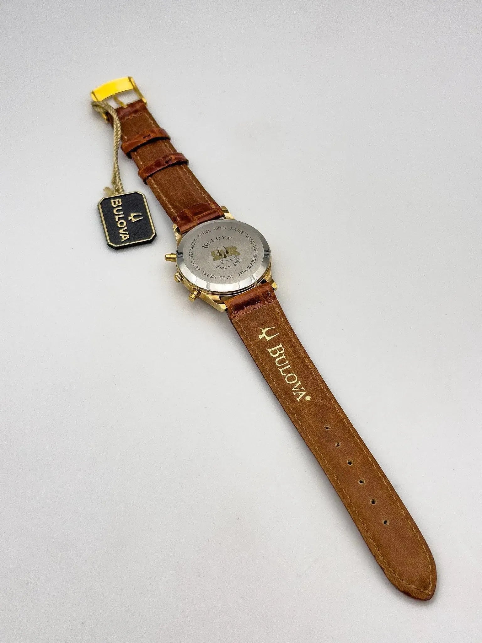 Bulova - Blue Chronograph NOS - 2000's - Atelier Victor - Vintage Shop