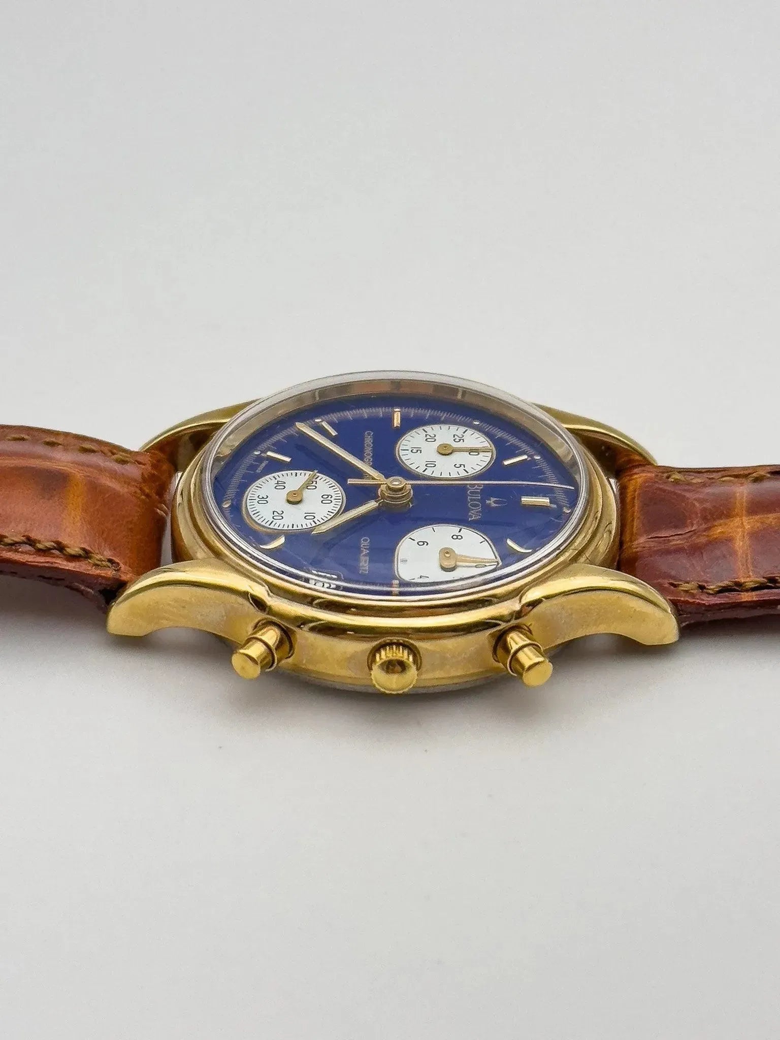 Bulova - Blue Chronograph NOS - 2000's - Atelier Victor - Vintage Shop