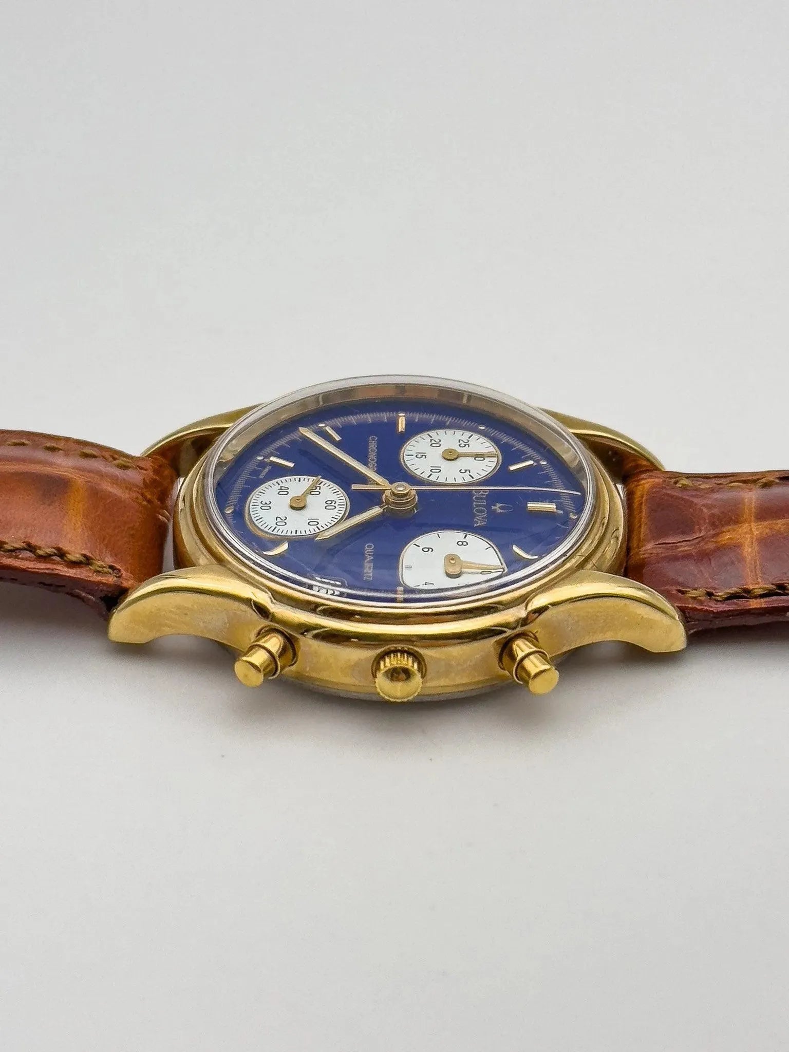 Bulova - Blue Chronograph NOS - 2000's - Atelier Victor - Vintage Shop