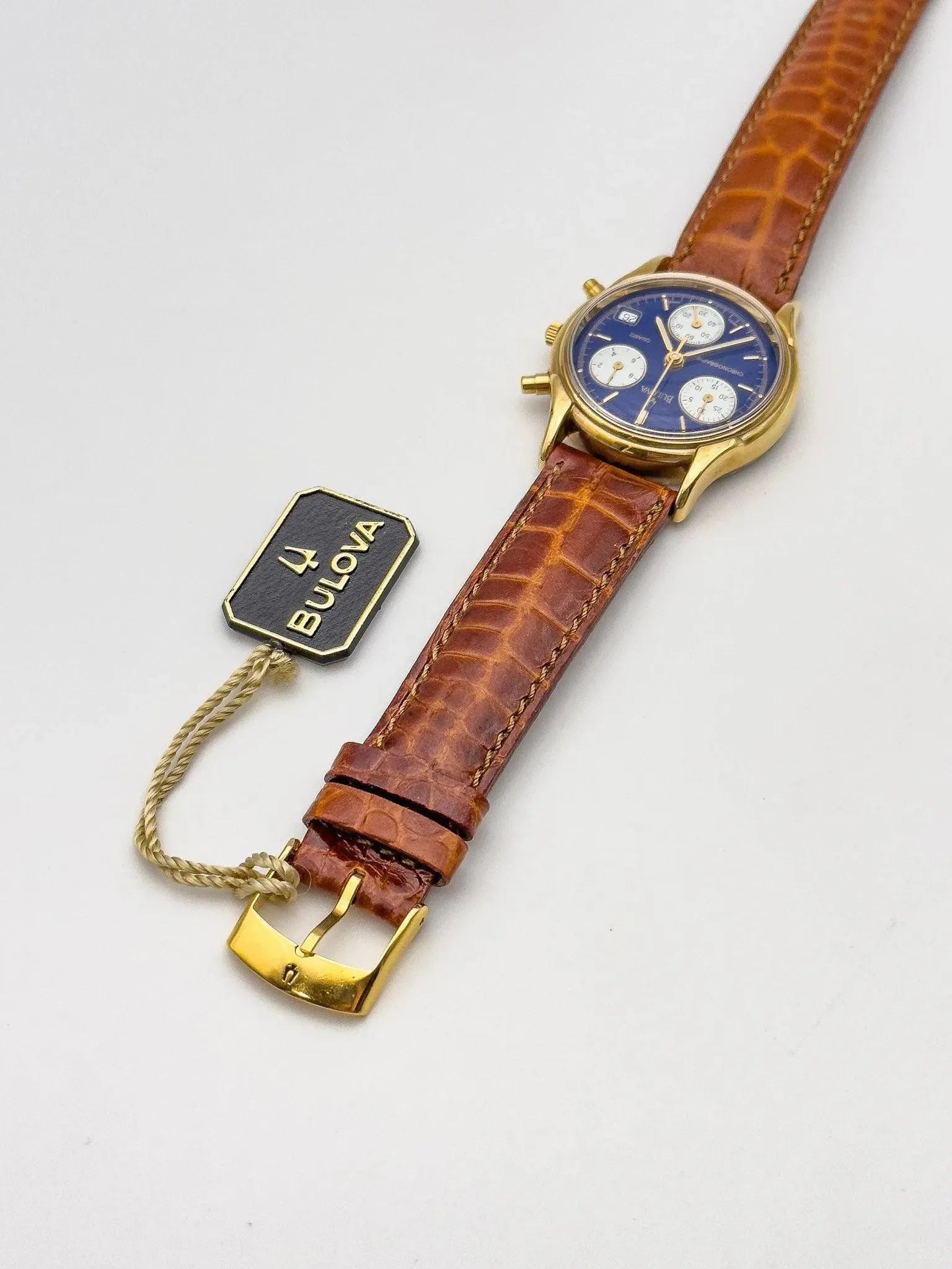 Bulova - Blue Chronograph NOS - 2000's - Atelier Victor - Vintage Shop