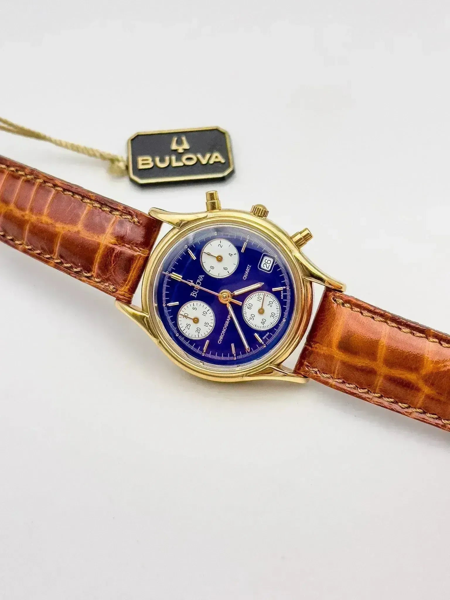 Bulova - Blue Chronograph NOS - 2000s - Atelier Victor