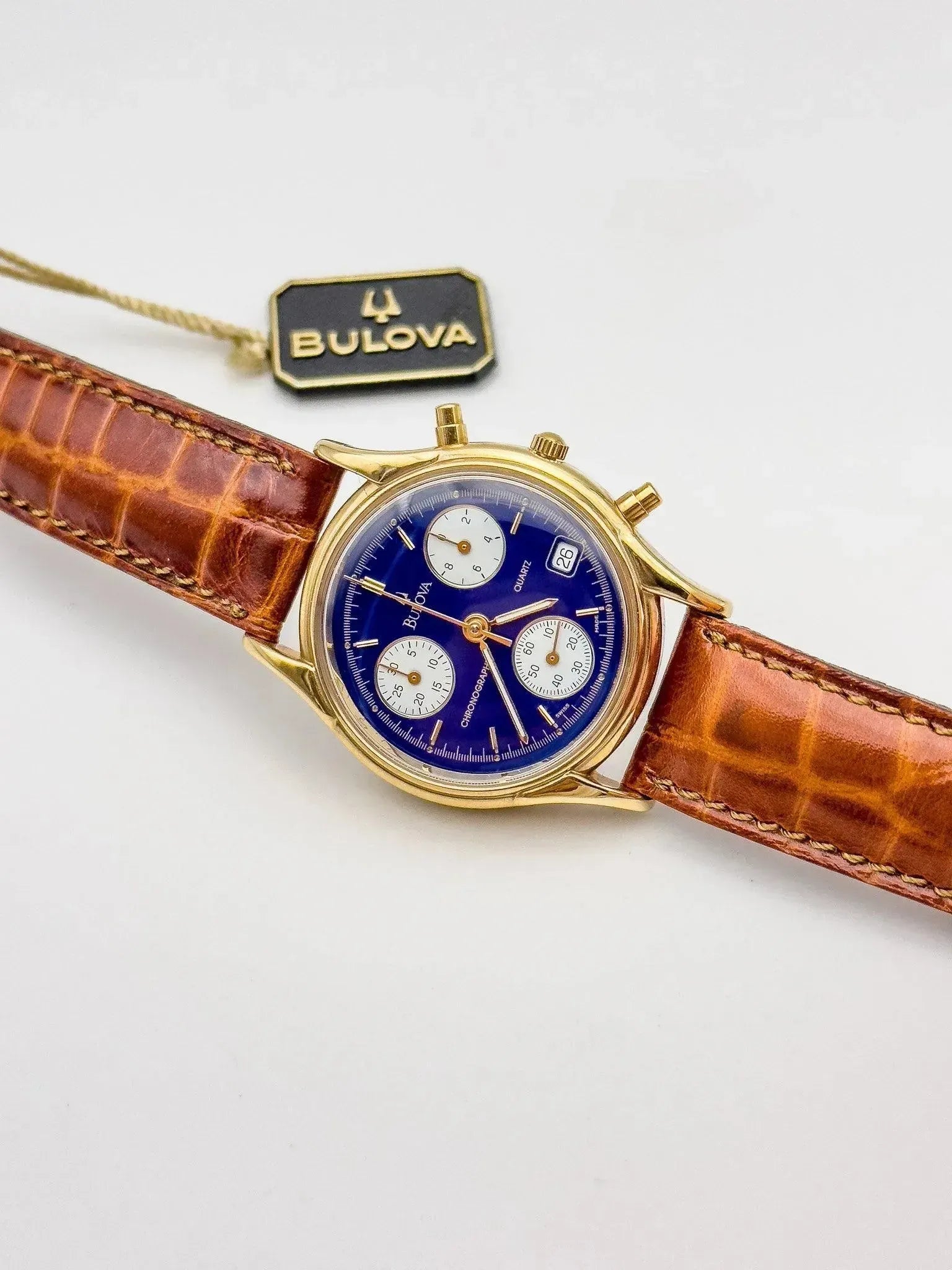 Bulova - Blue Chronograph NOS - 2000s - Atelier Victor