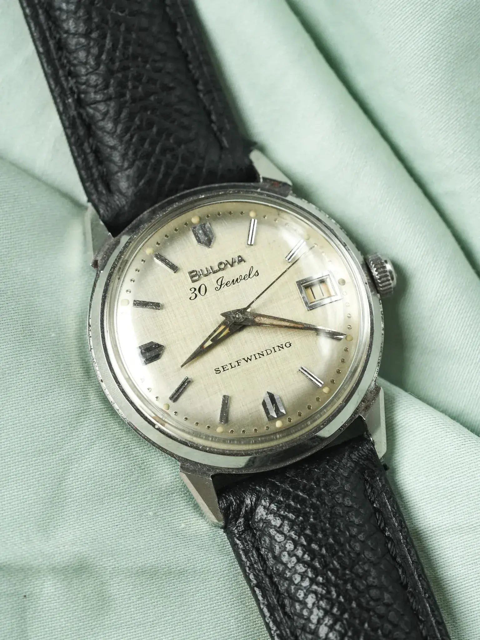 Bulova - Cadran Lin Date Automatique - 1966