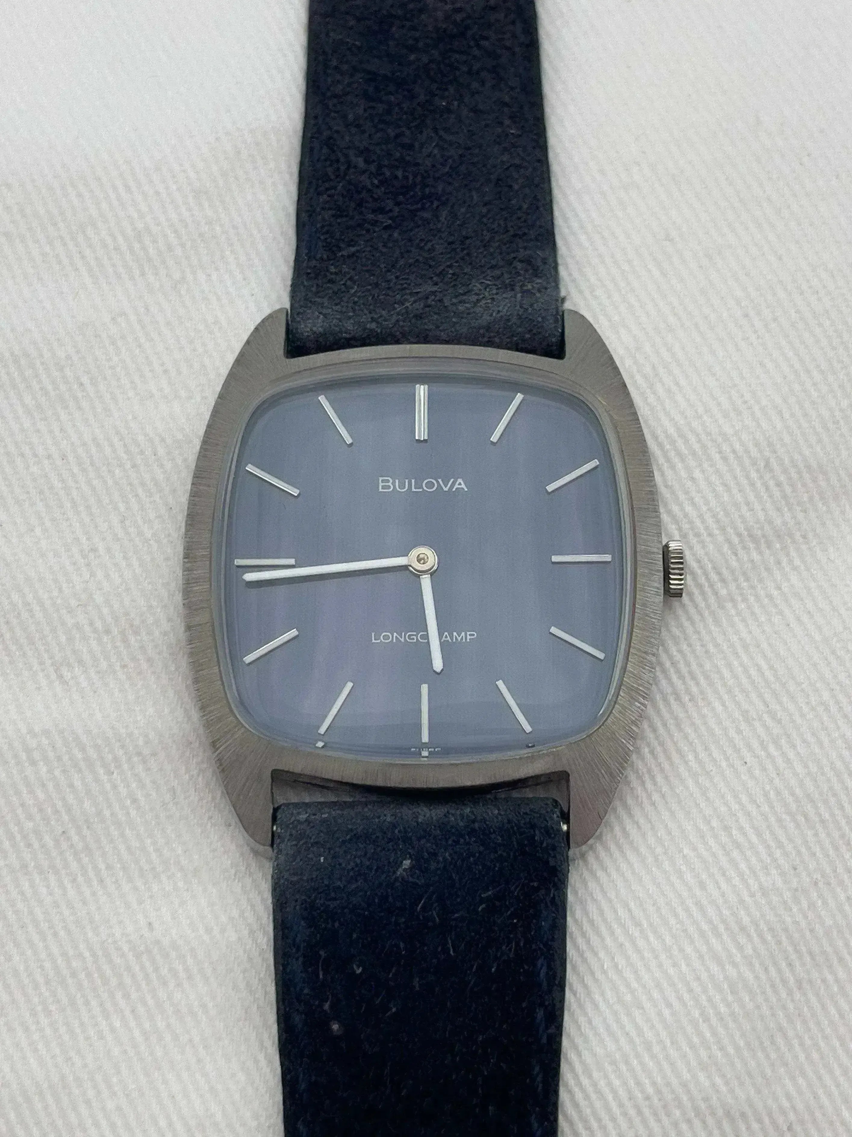 Bulova x Longtemps - Dress Watch Bleu - NOS + boite - 1980s - Atelier Victor