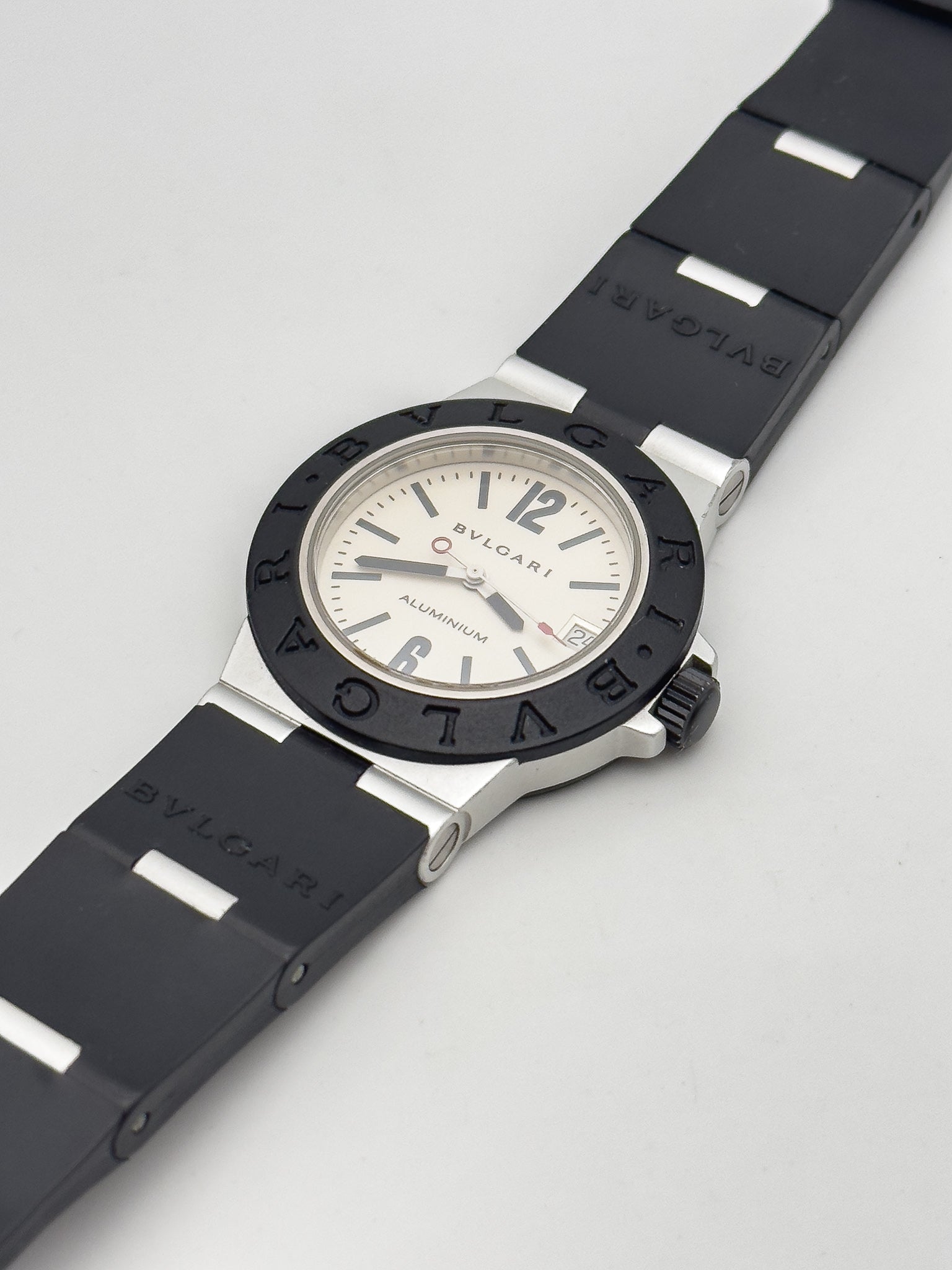 Bvlgari - Aluminum 29mm - 1990s - Atelier Victor Paris - Vintage Watch Shop Dubai