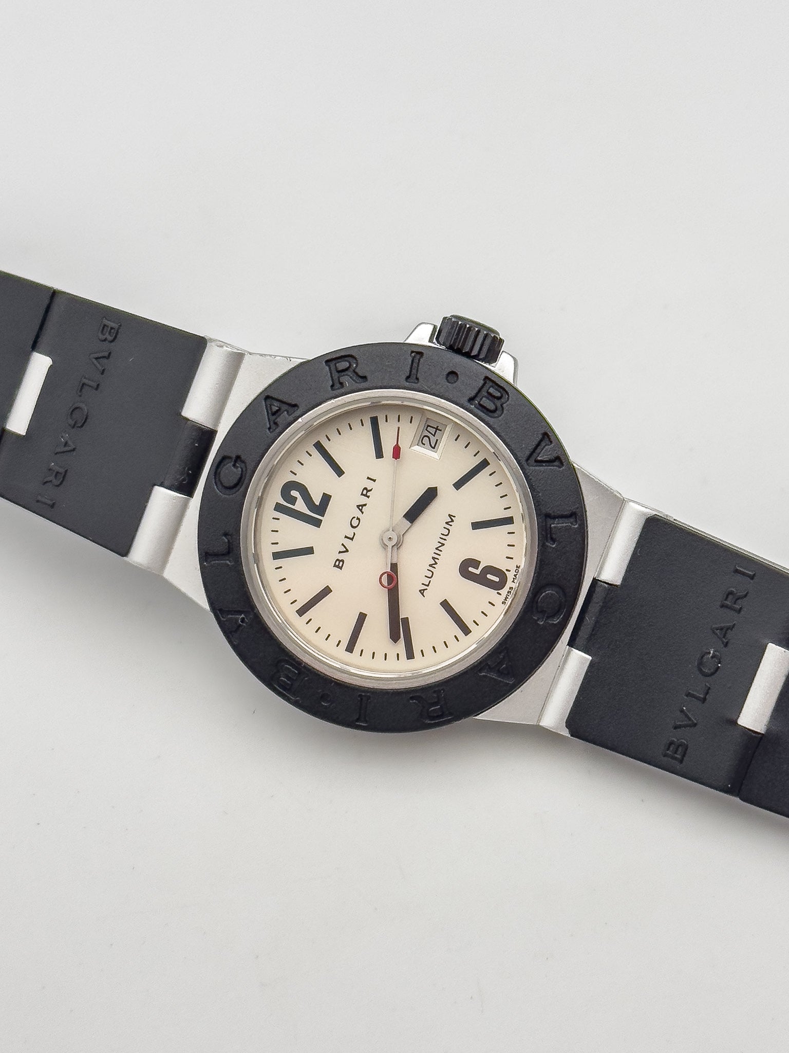 Bvlgari - Aluminum 29mm - 1990s - Atelier Victor Paris - Vintage Watch Shop Dubai