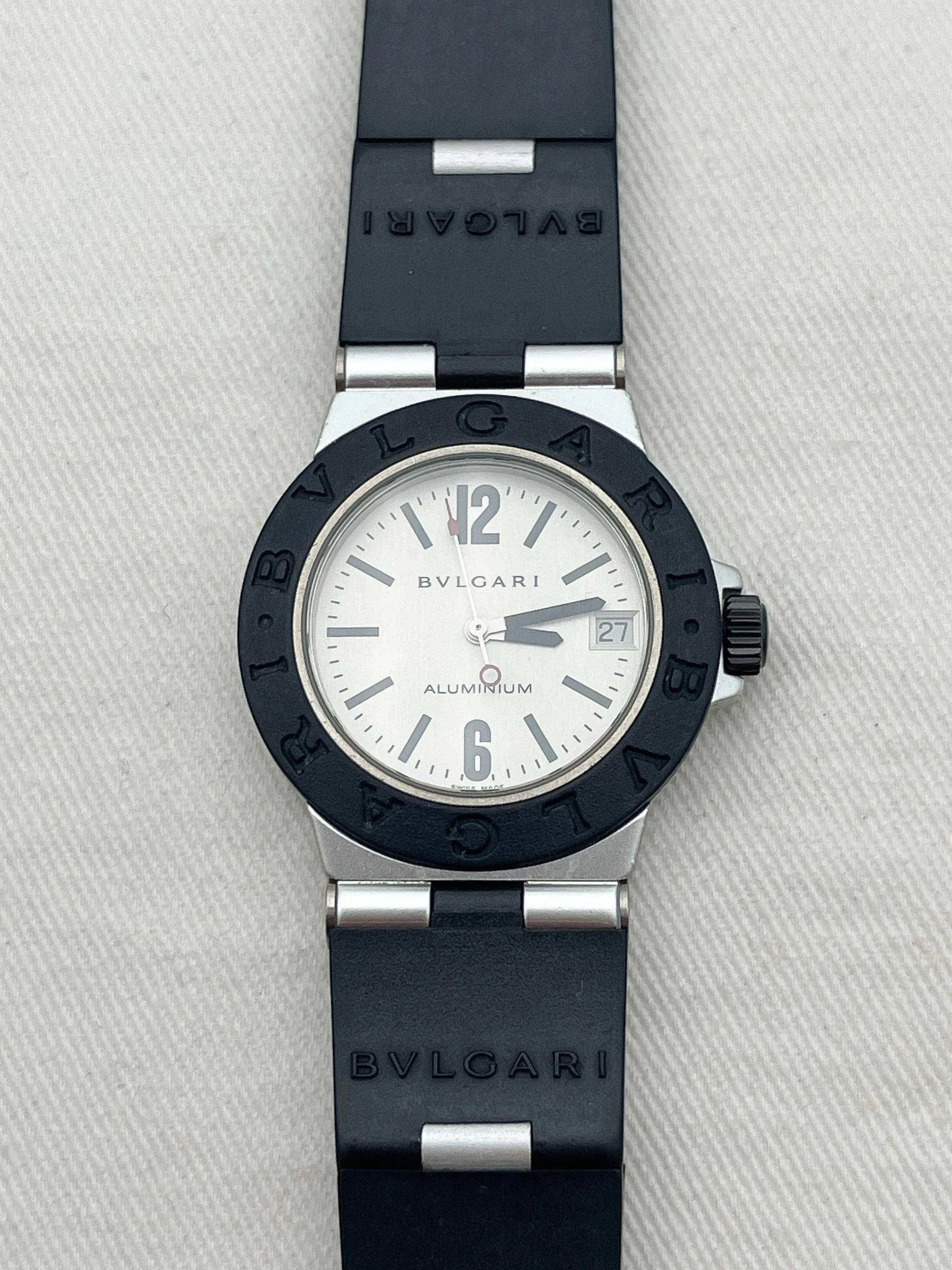 Bvlgari - Aluminum Quartz - 2000s - Atelier Victor Paris - Vintage Watch Shop Dubai