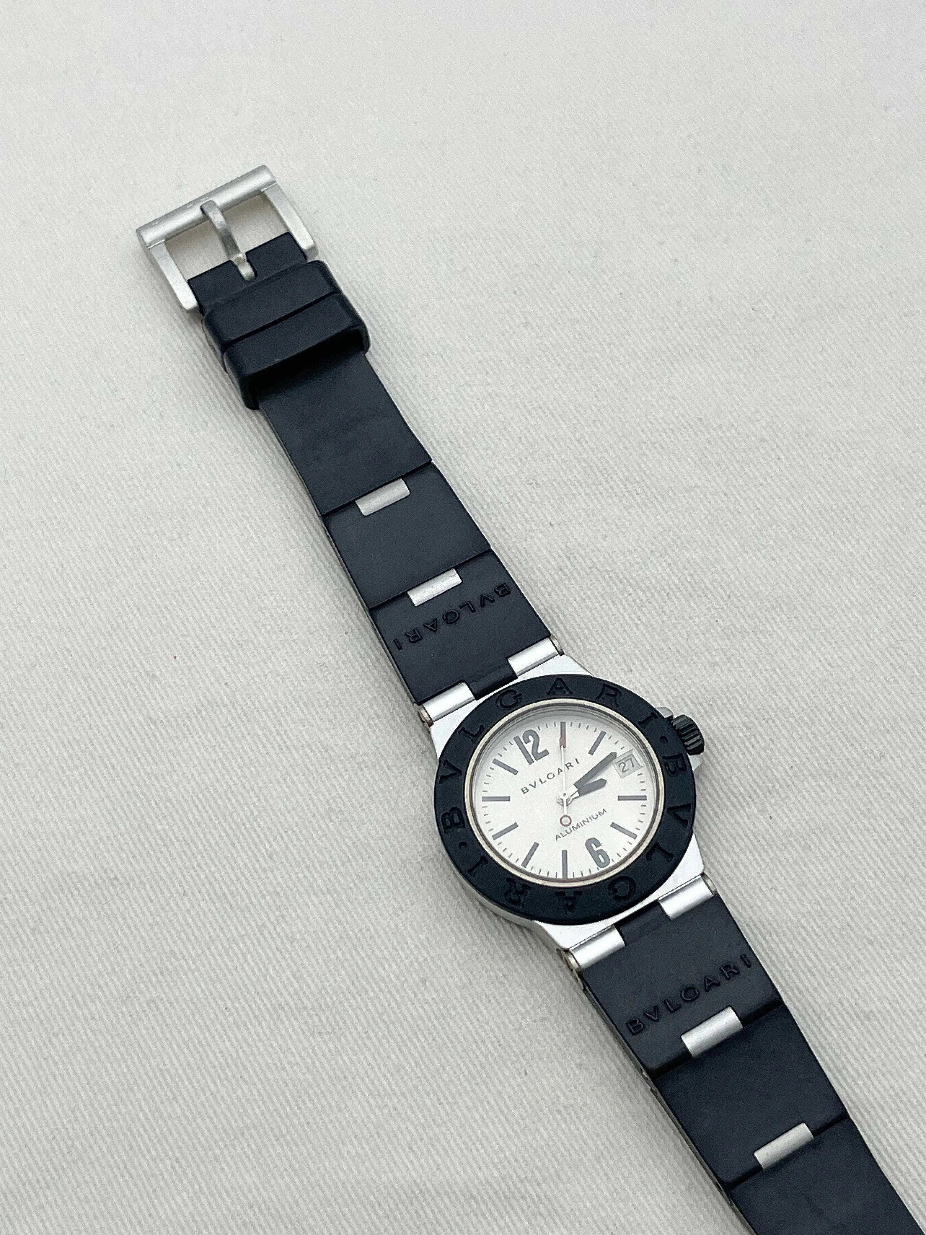 Bvlgari - Aluminum Quartz - 2000s - Atelier Victor Paris - Vintage Watch Shop Dubai