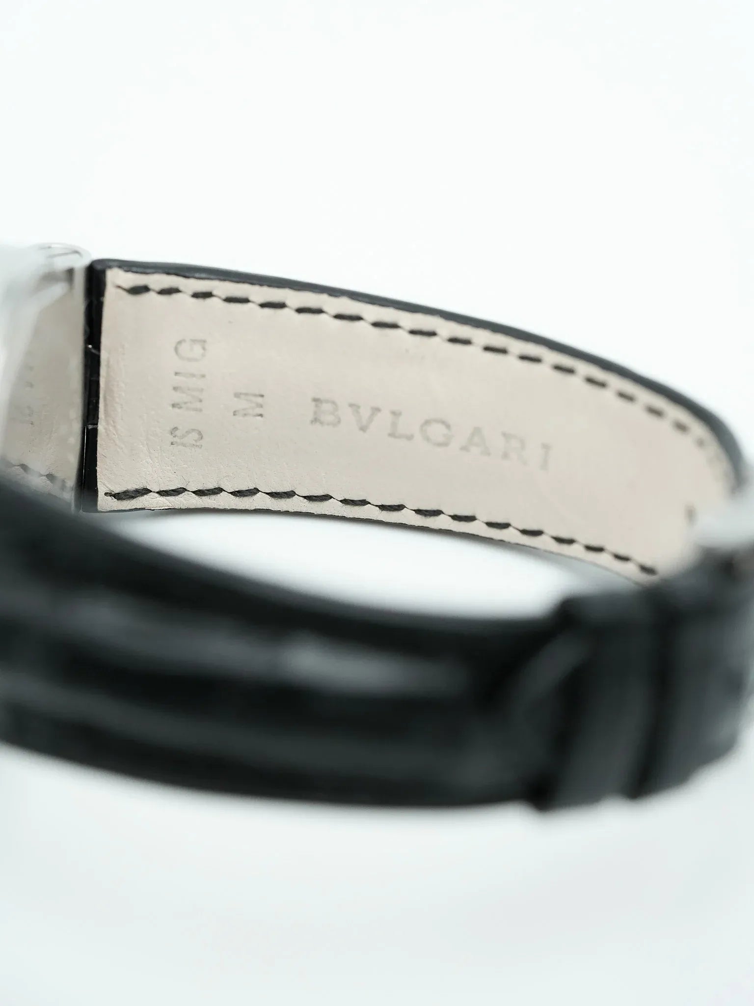 Bvlgari - Diagono Chronograph Cadran Noir - 1990s - Atelier Victor - Vintage Shop
