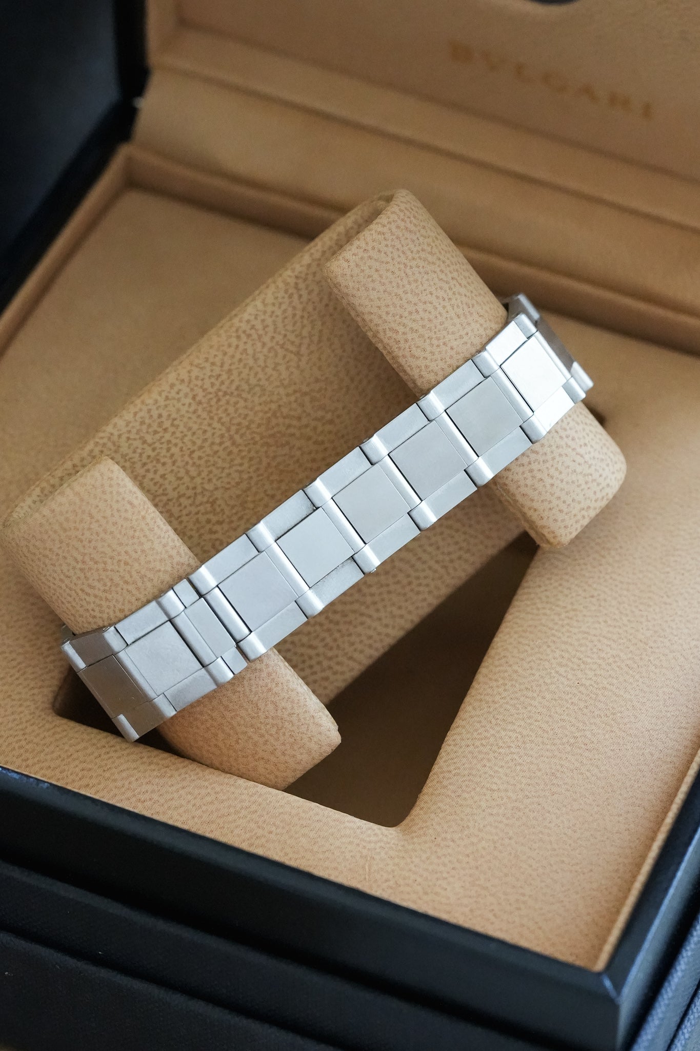 Bvlgari - Diagono Chronographe Acier - boite & papier - 2004 - Atelier Victor - Vintage Shop
