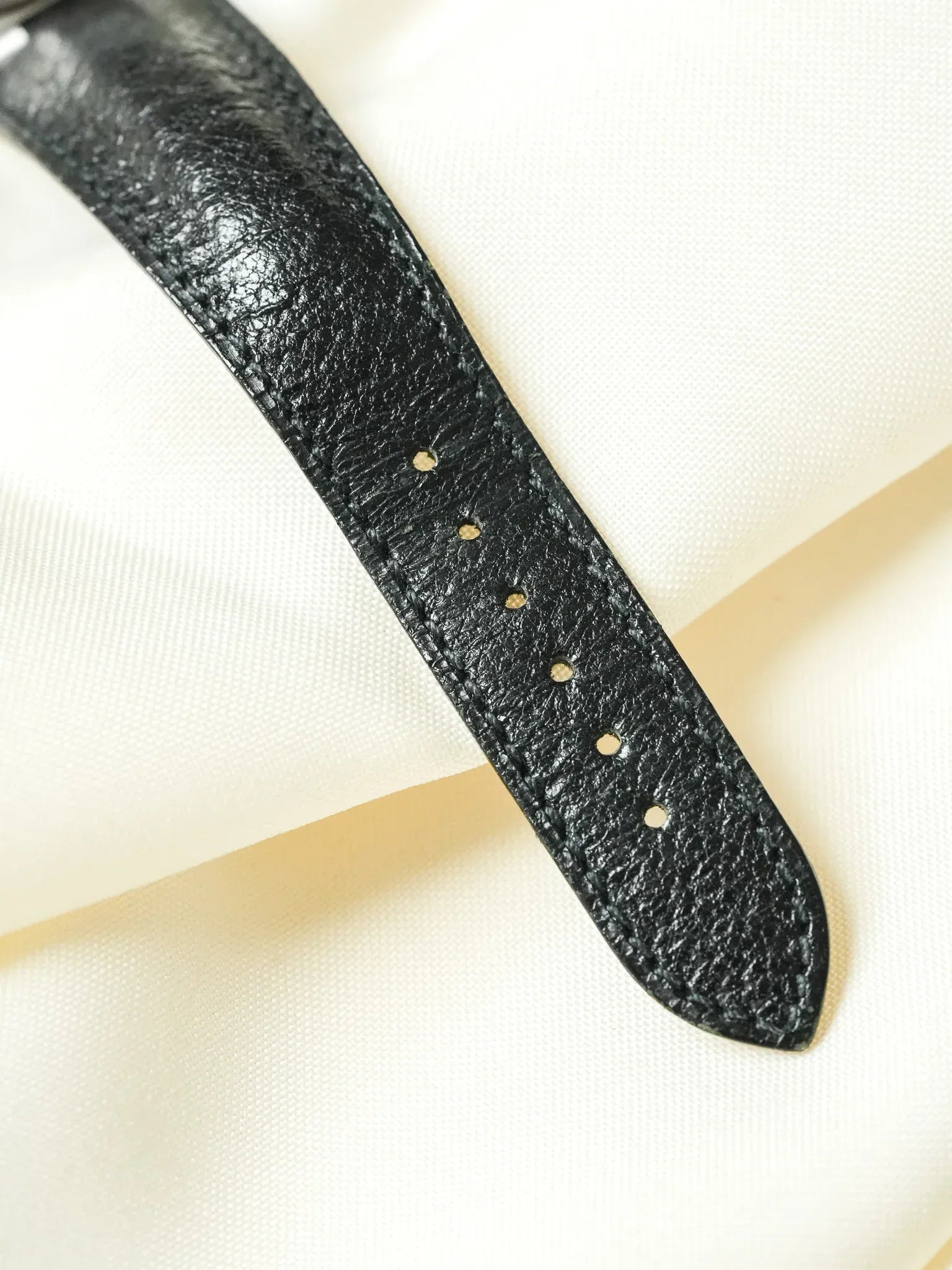 Bvlgari - Diagono LCV35S Cuir automatique cadran blanc - 2000s - Atelier Victor