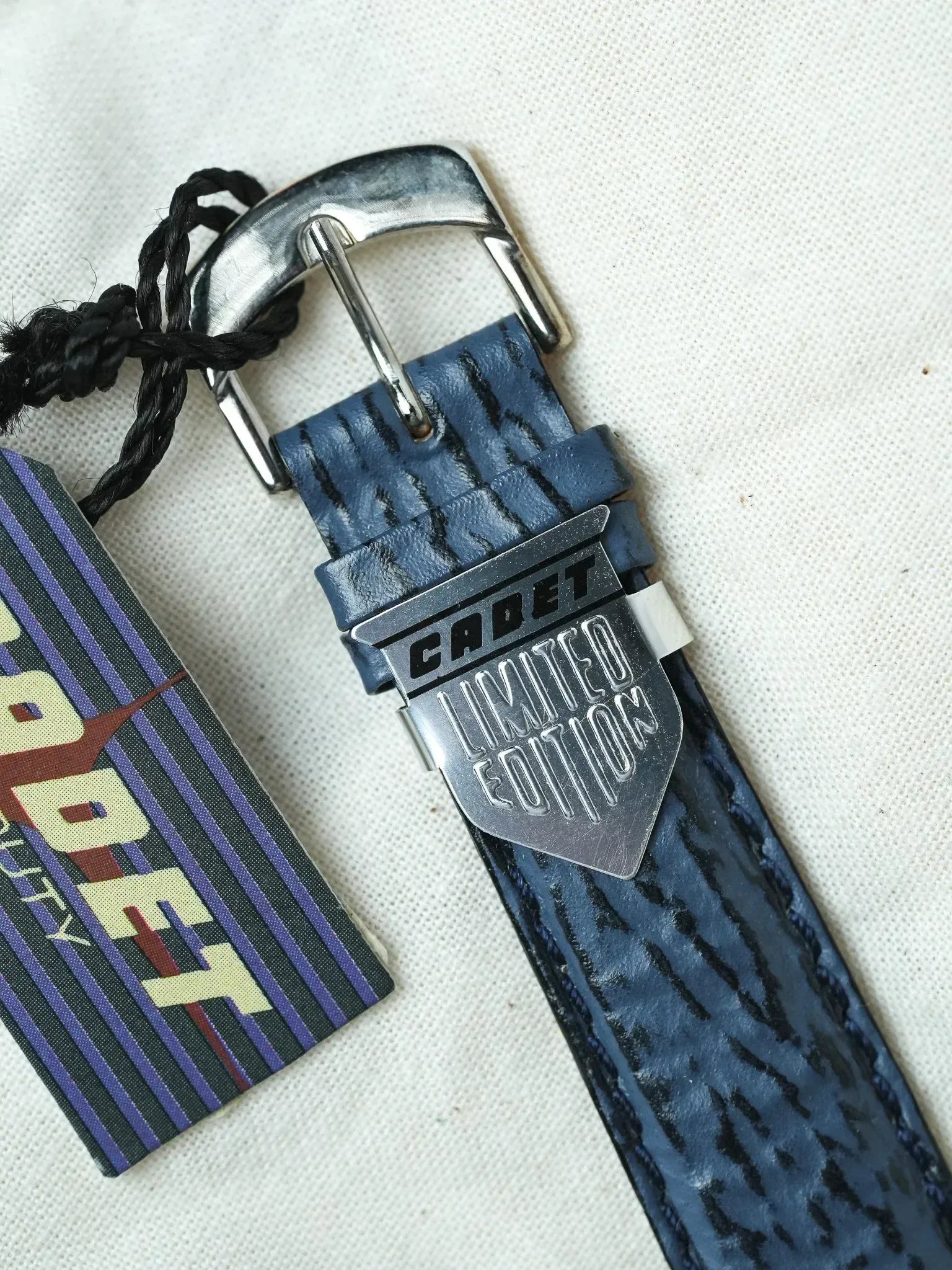 Cadet - Chronographe Acier Bleu - NOS - 1980s - Atelier Victor