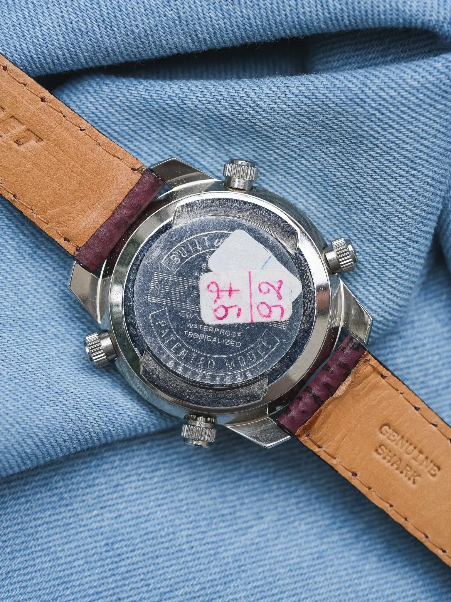 Cadet - Chronographe Poupre Multifonctions - NOS - 1980s - Atelier Victor