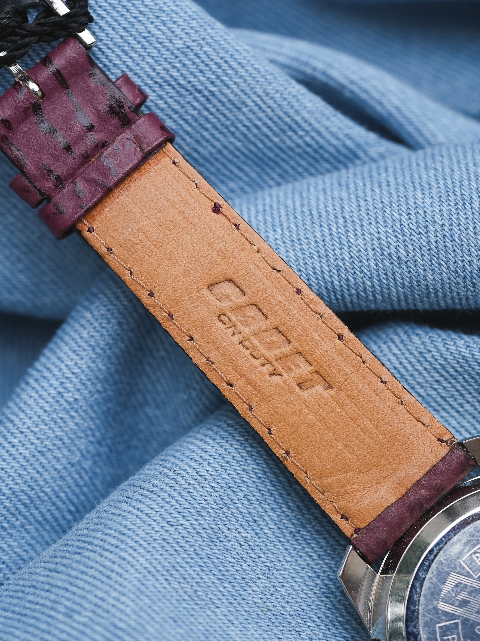 Cadet - Chronographe Poupre Multifonctions - NOS - 1980s - Atelier Victor - Vintage Shop