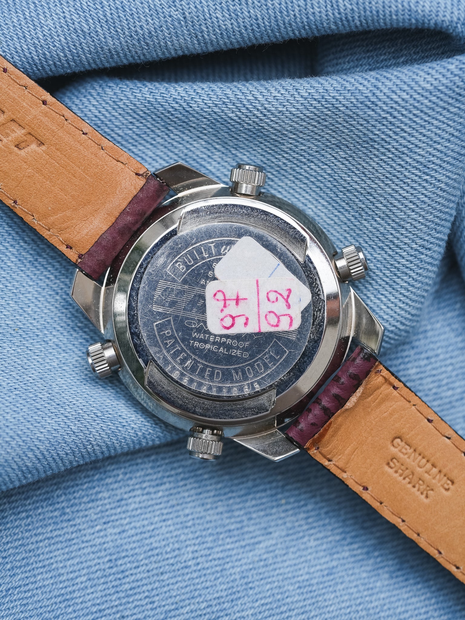 Cadet - Chronographe Poupre Multifonctions - NOS - 1980s - Atelier Victor - Vintage Shop