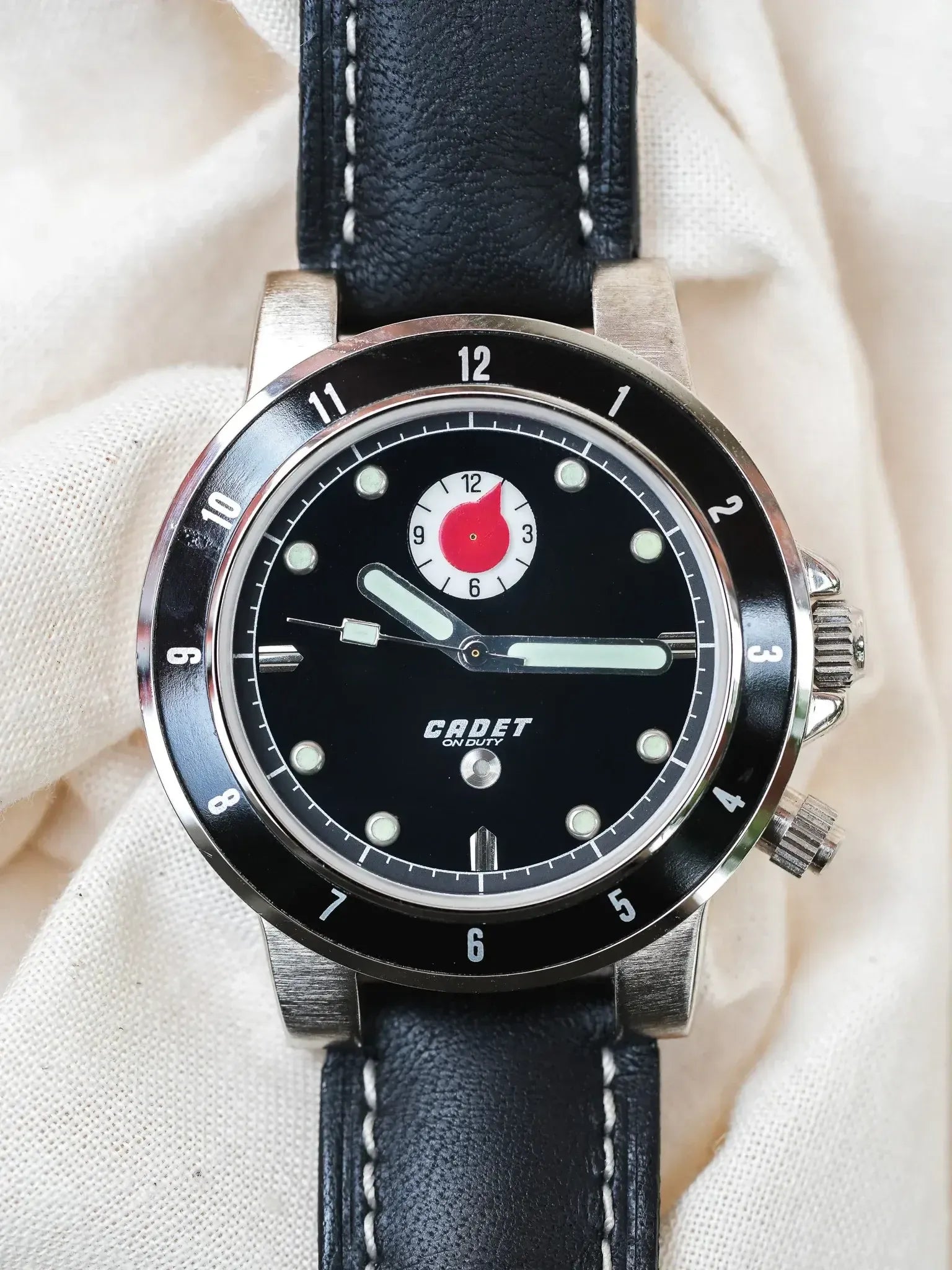 Cadet - GMT Noir - NOS - 1980s - Atelier Victor