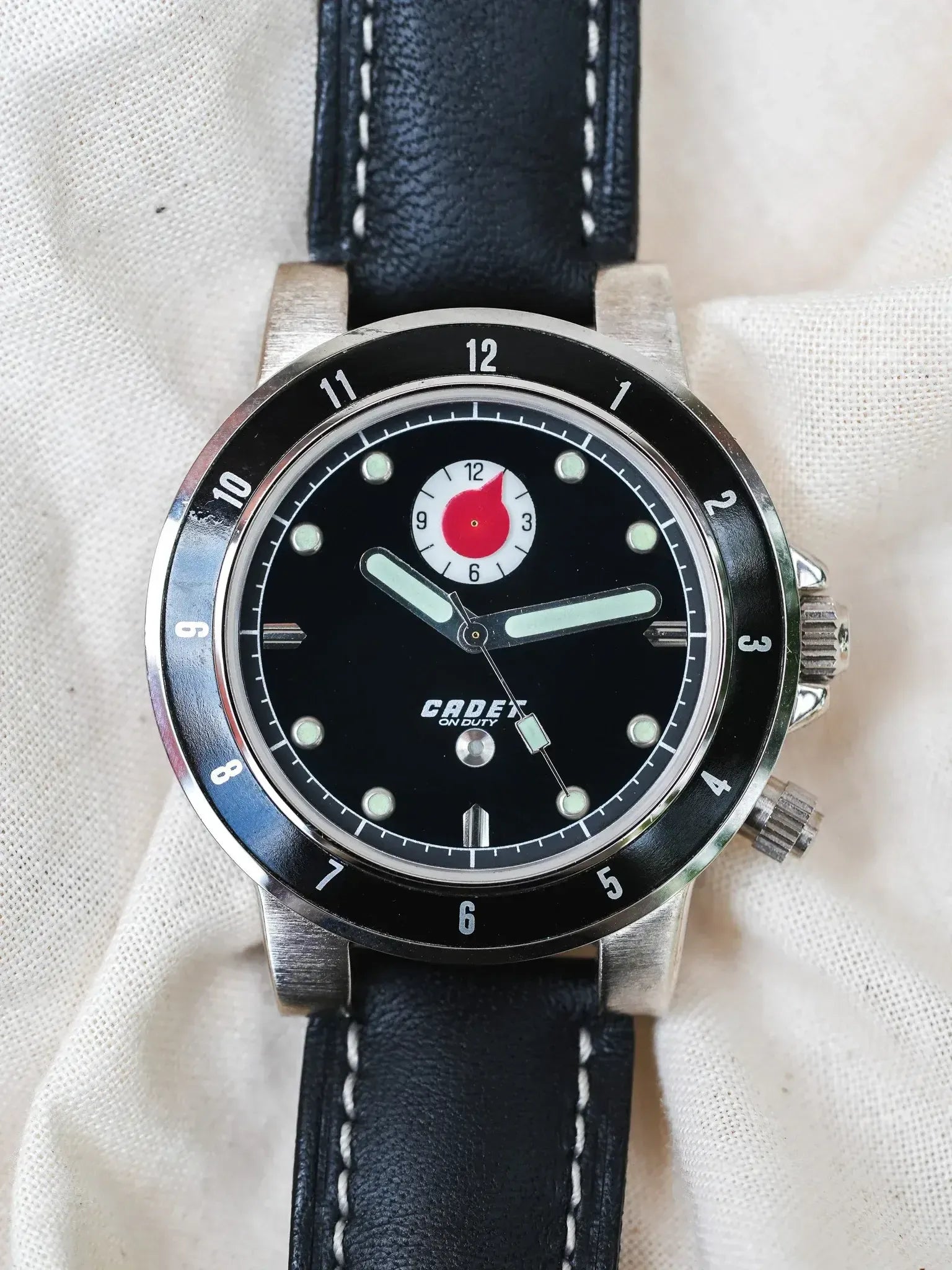 Cadet - GMT Noir - NOS - 1980s - Atelier Victor