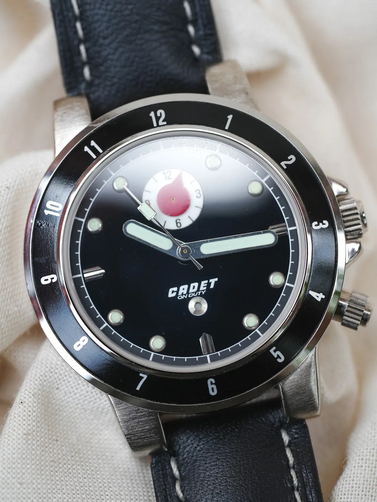 Cadet - GMT Noir - NOS - 1980s - Atelier Victor