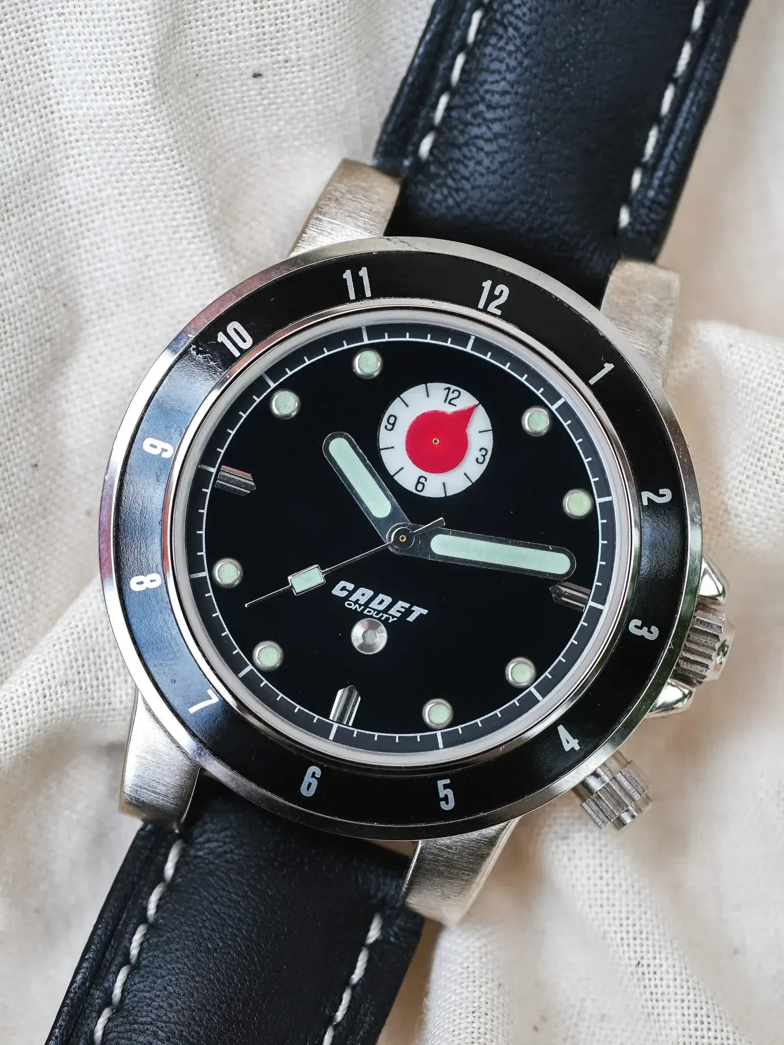 Cadet - GMT Noir - NOS - 1980s - Atelier Victor