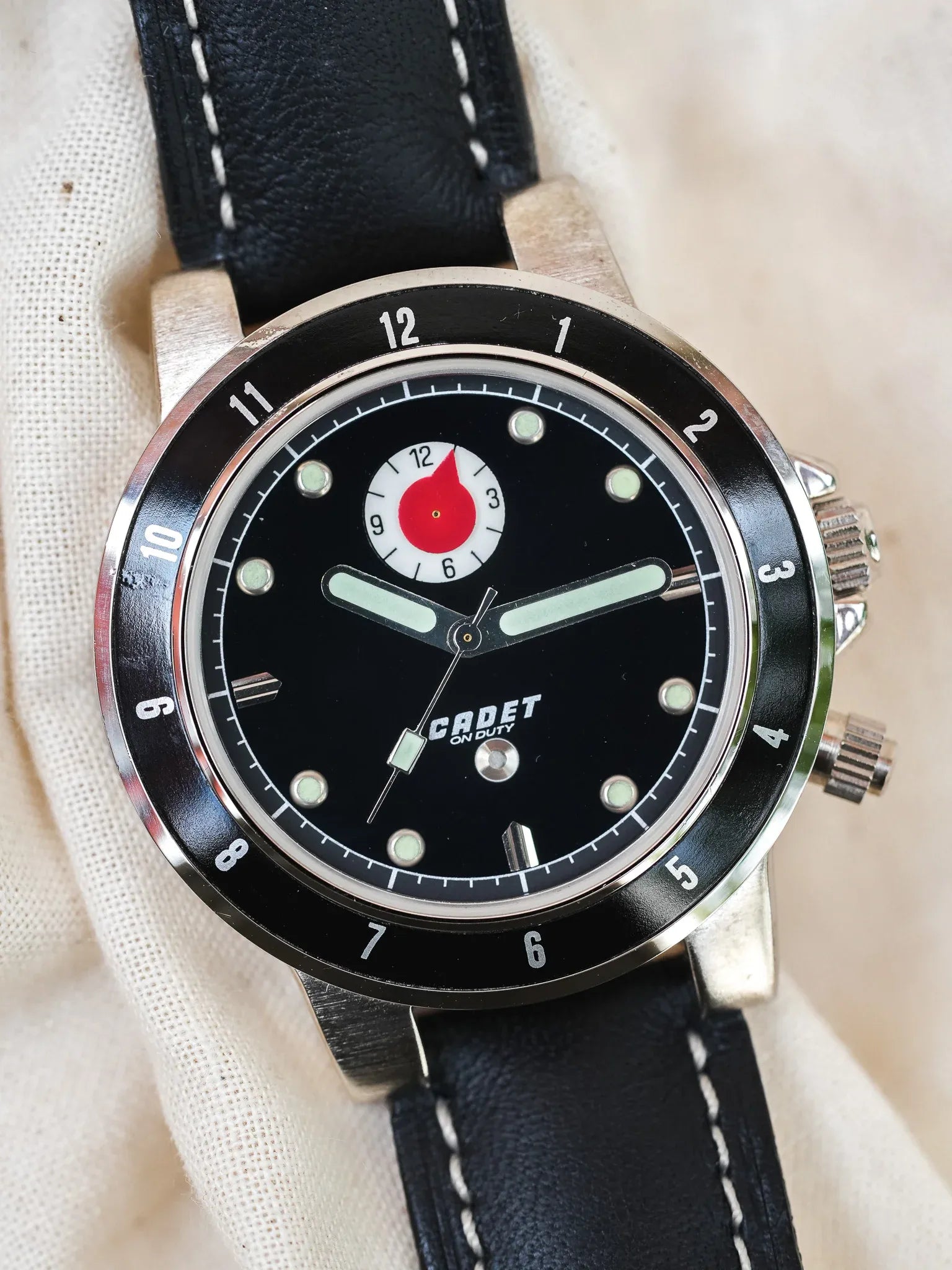 Cadet - GMT Noir - NOS - 1980s - Atelier Victor