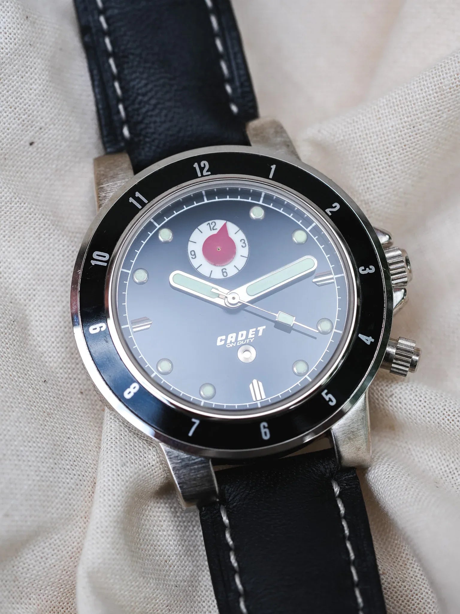 Cadet - GMT Noir - NOS - 1980s - Atelier Victor