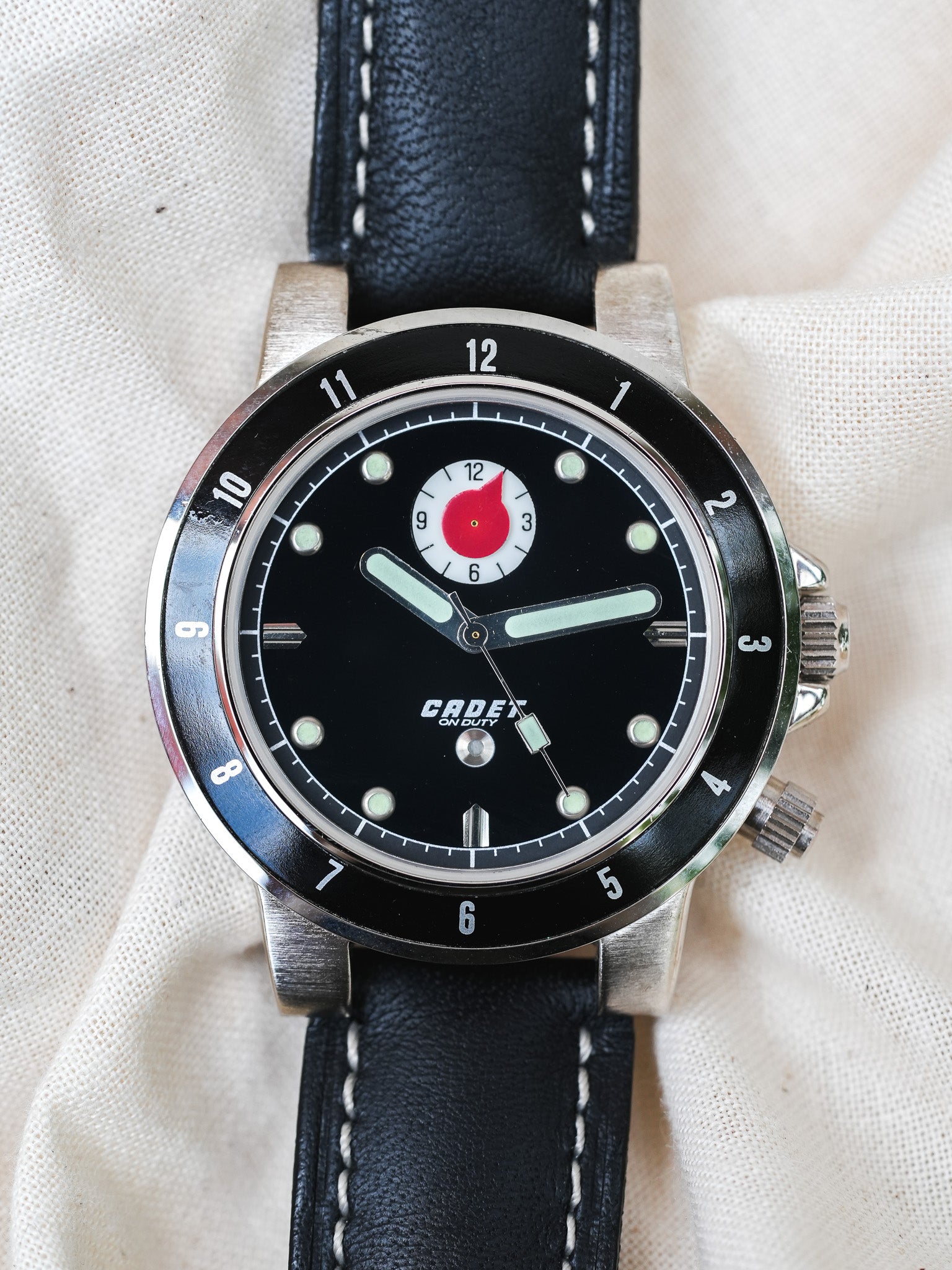 Cadet - GMT Noir - NOS - 1980s - Atelier Victor - Vintage Shop