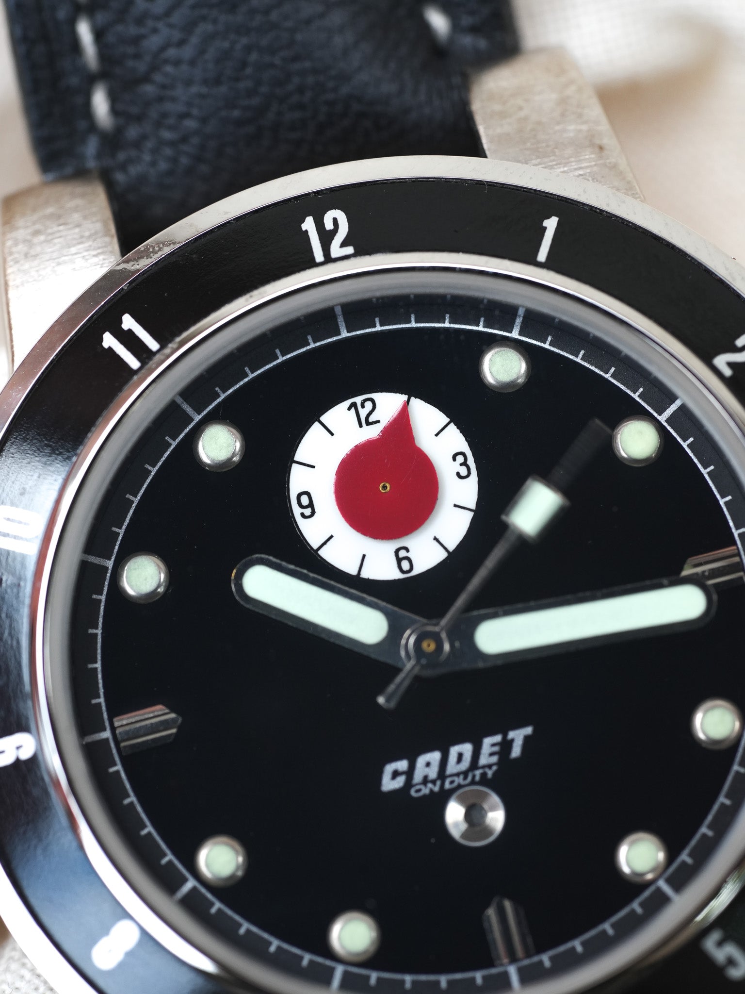 Cadet - GMT Noir - NOS - 1980s - Atelier Victor - Vintage Shop