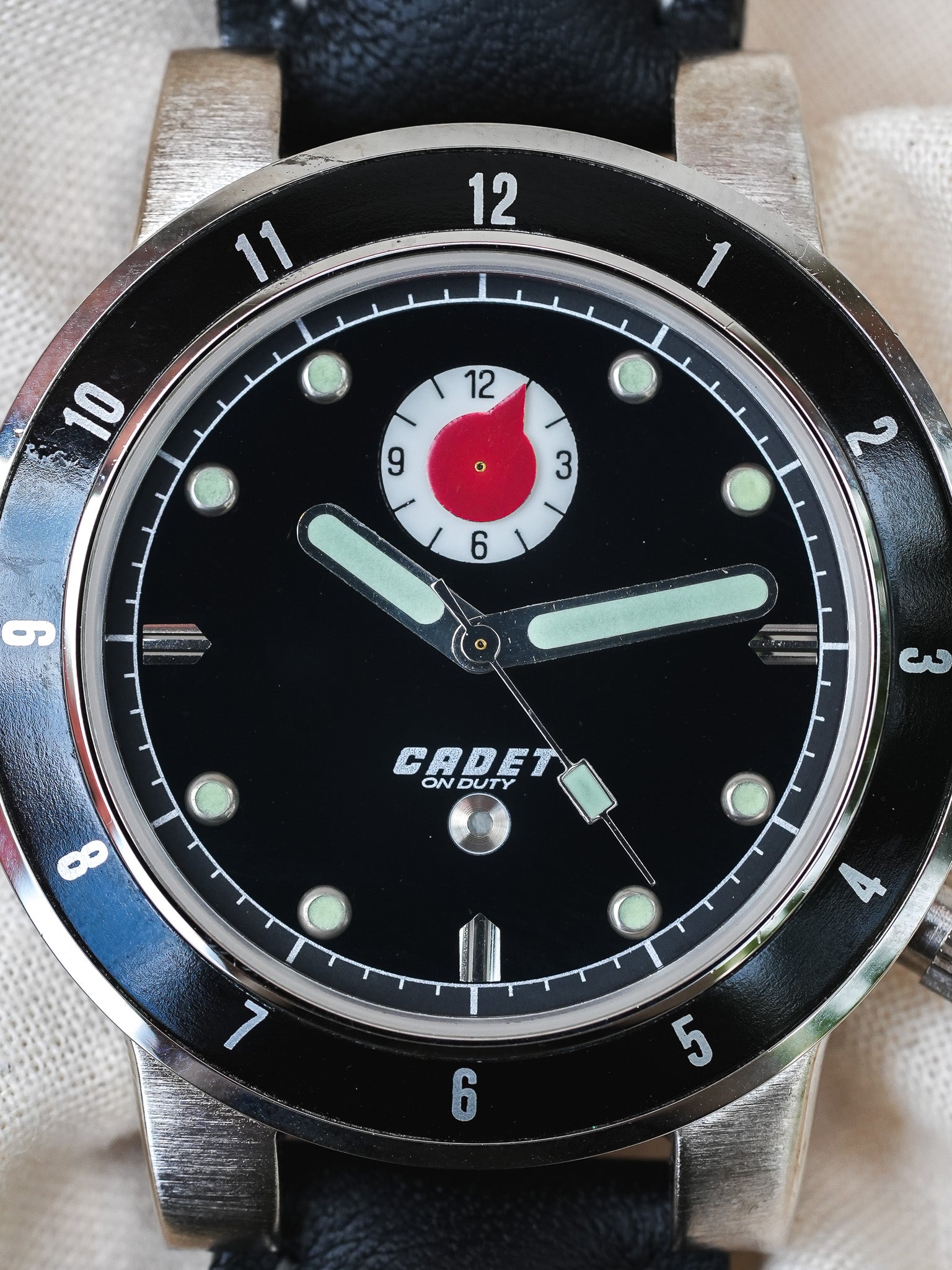 Cadet - GMT Noir - NOS - 1980s - Atelier Victor - Vintage Shop