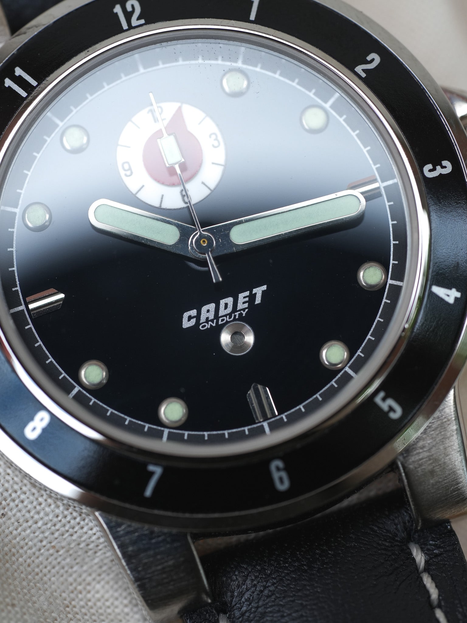 Cadet - GMT Noir - NOS - 1980s - Atelier Victor - Vintage Shop