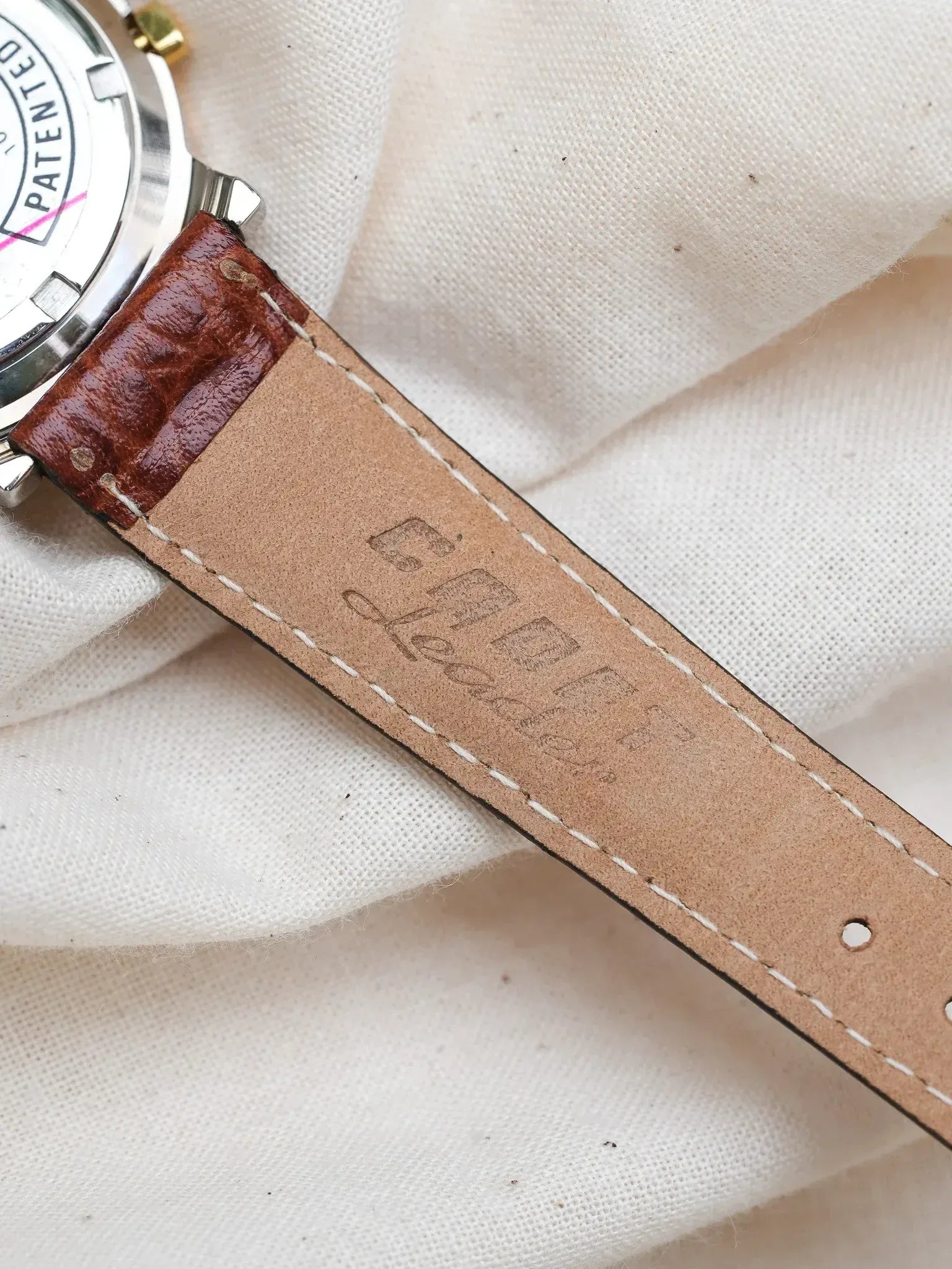 Cadet - Leader Calendrier Acier Or Lunette Verte - NOS - 1980s - Atelier Victor