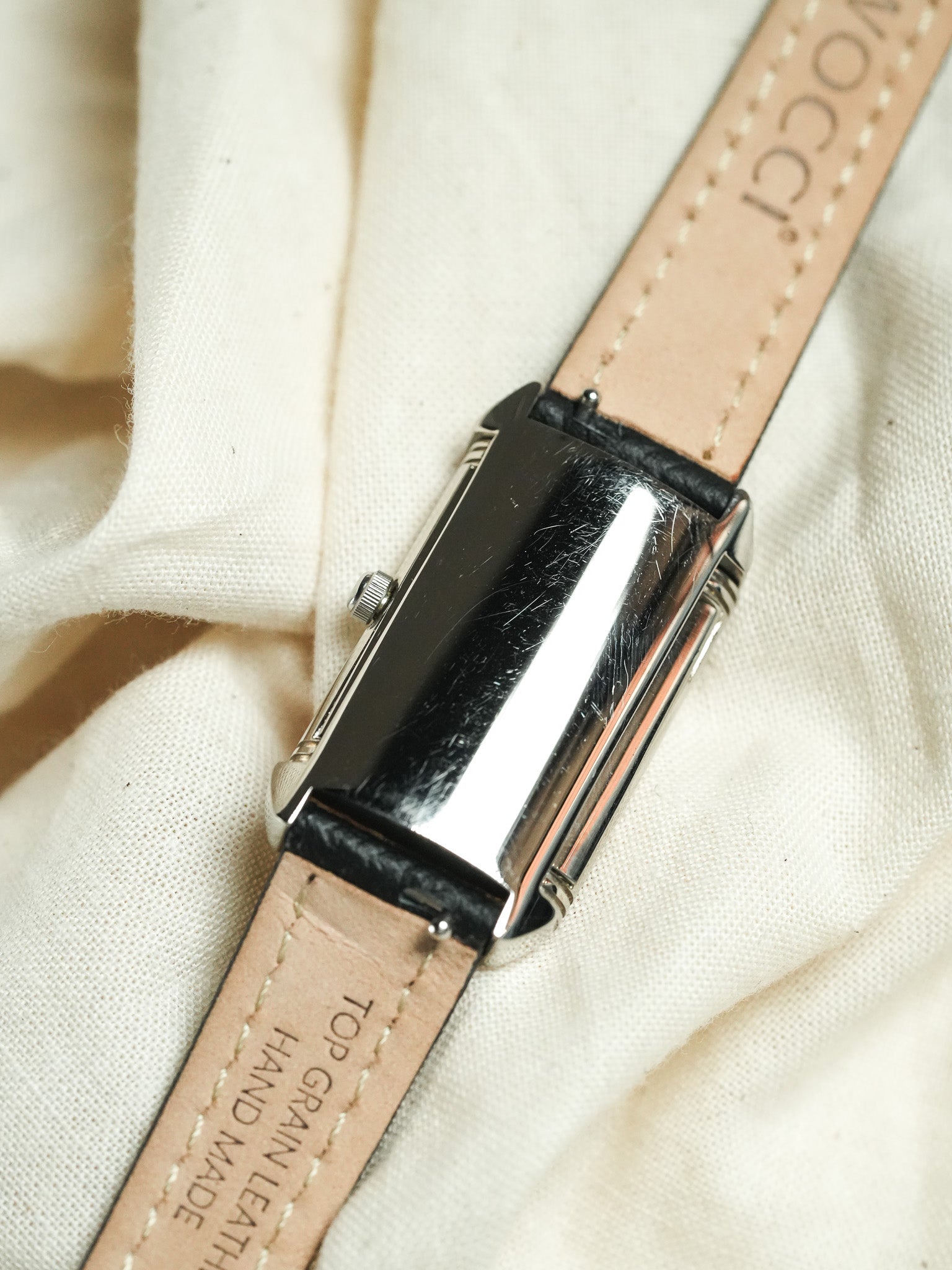 Capital - Tank Reverso Acier Cadran blanc Quartz - 1990s - Atelier Victor - Vintage Shop