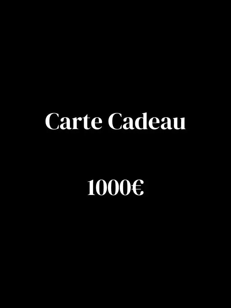 Carte Cadeau - Atelier Victor